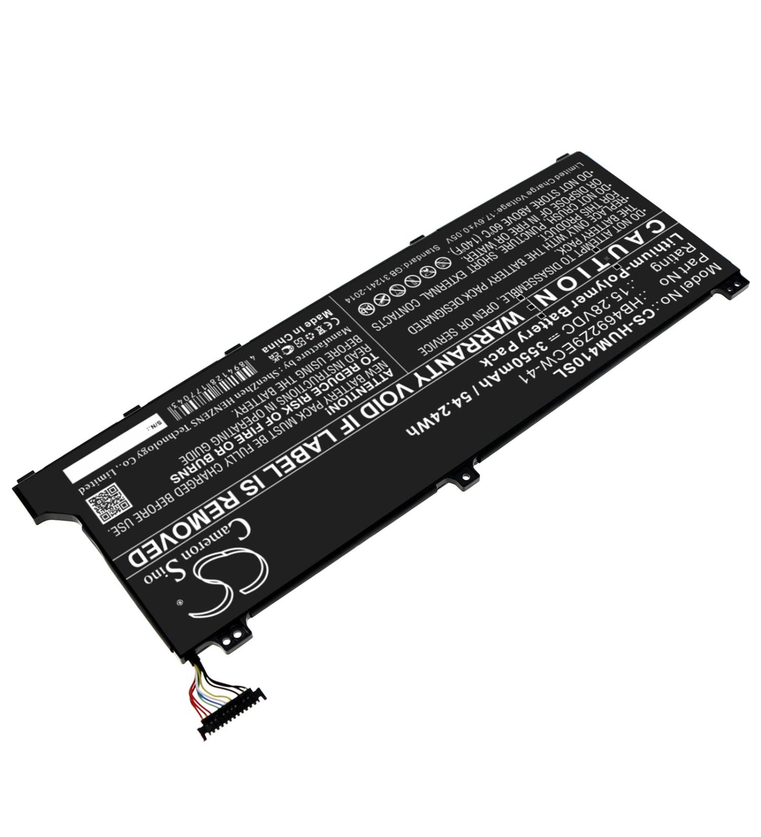 Buy ELMEKO Replacement Battery for Huawei HB4692Z9ECW-41 | Compatible with MagicBook 14 MateBook D 14-53010TVS & MediaPad D 14 | 3550mAh/15.28V - Fast International Shipping - Buy Online on GoSupps.com