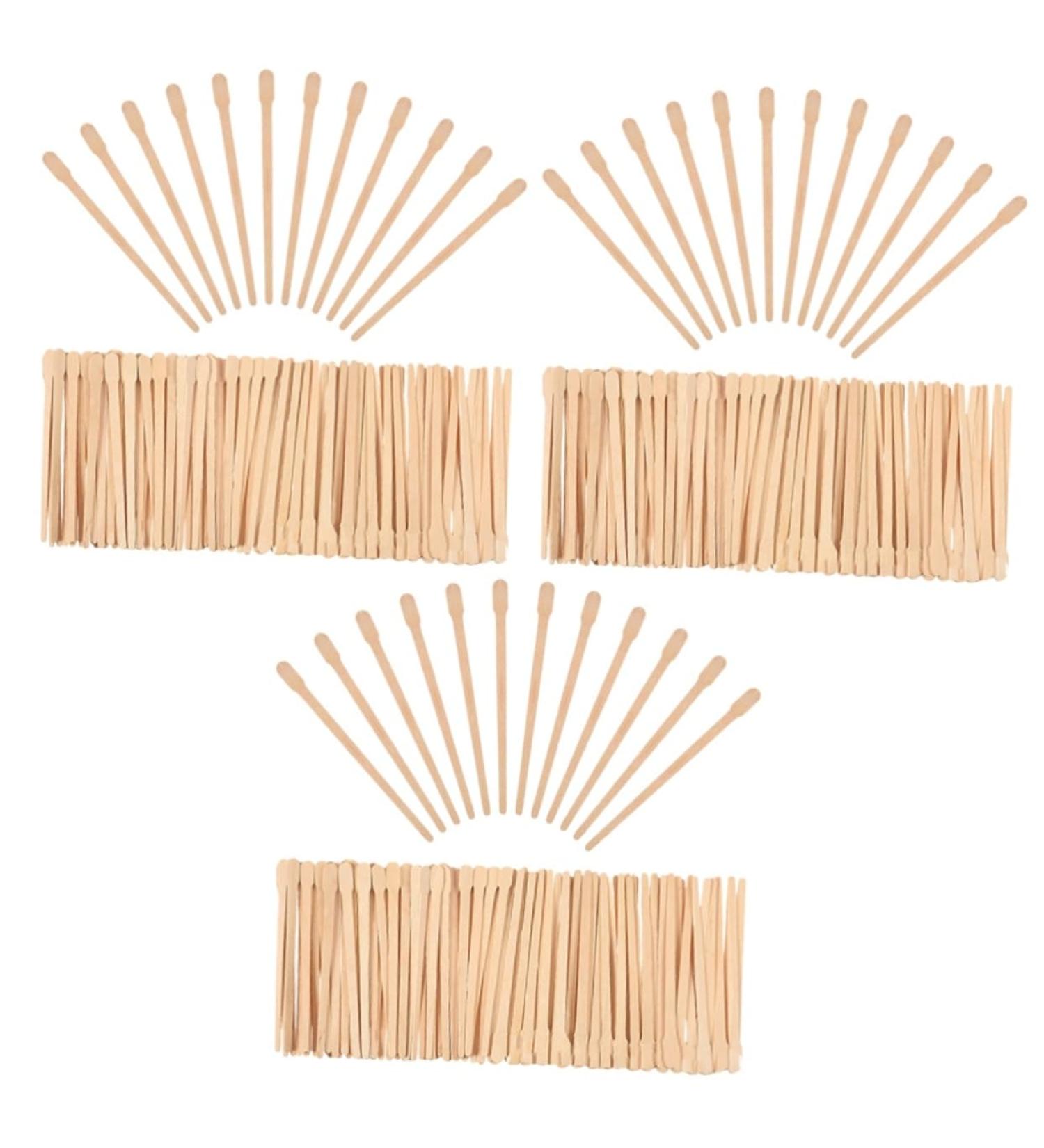 Minkissy 3000 STK Wax Bars - Premium Hair Removal Wax Sticks & Wooden Spatulas for Face & Body - Best Waxing Accessories Online - Buy Online on GoSupps.com