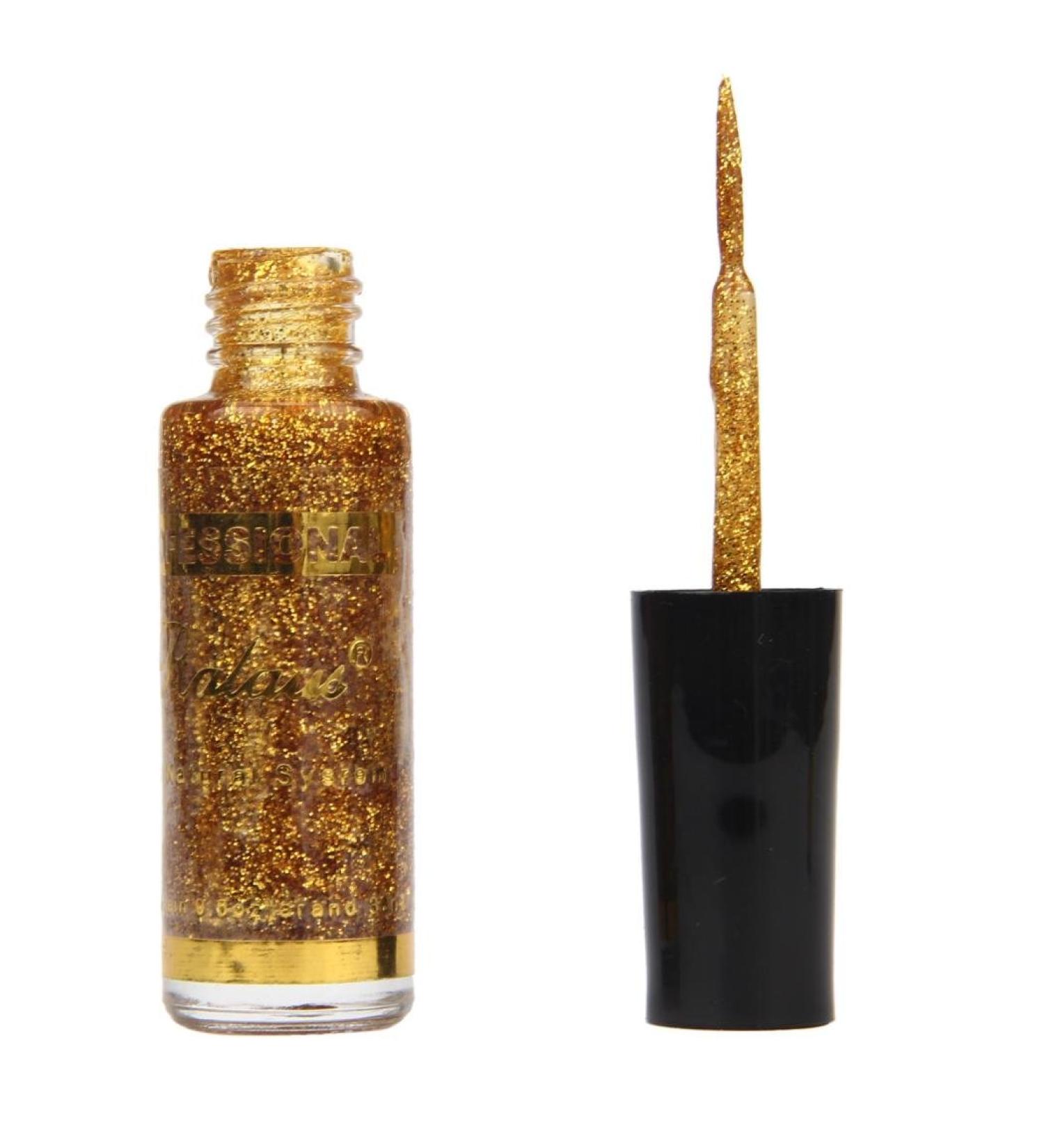 Sunnymi Nail Polish Powder Gel Matte Glitter - Long Lasting Gold Manicure Painting Pen for Stunning Nail Art - Buy Online on GoSupps.com