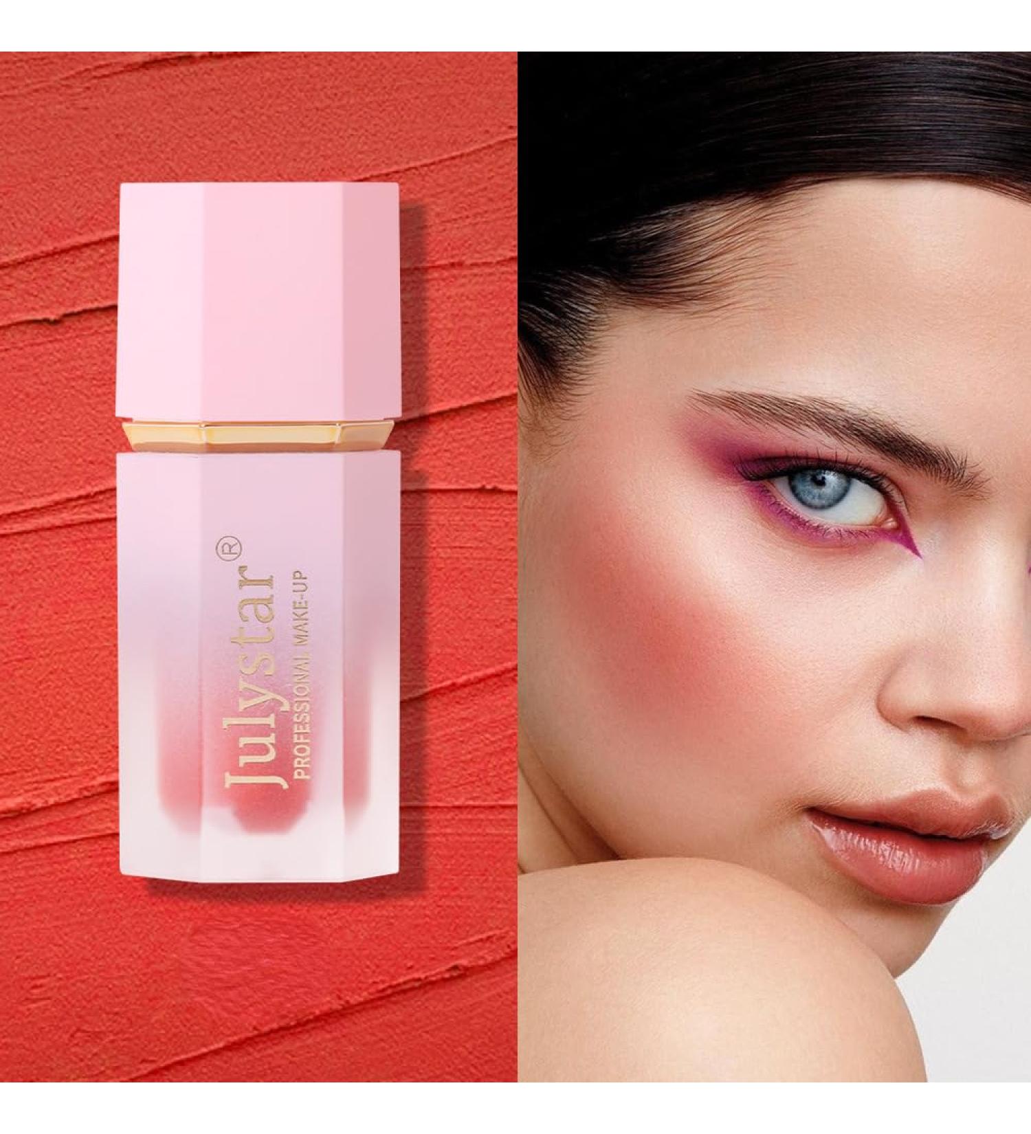 Intensiveer je makeup met INTEROOKIE Liquid Powder Blusher in Ruddy Expansion Color en Eye Shadow 01*7ML - Buy Online on GoSupps.com