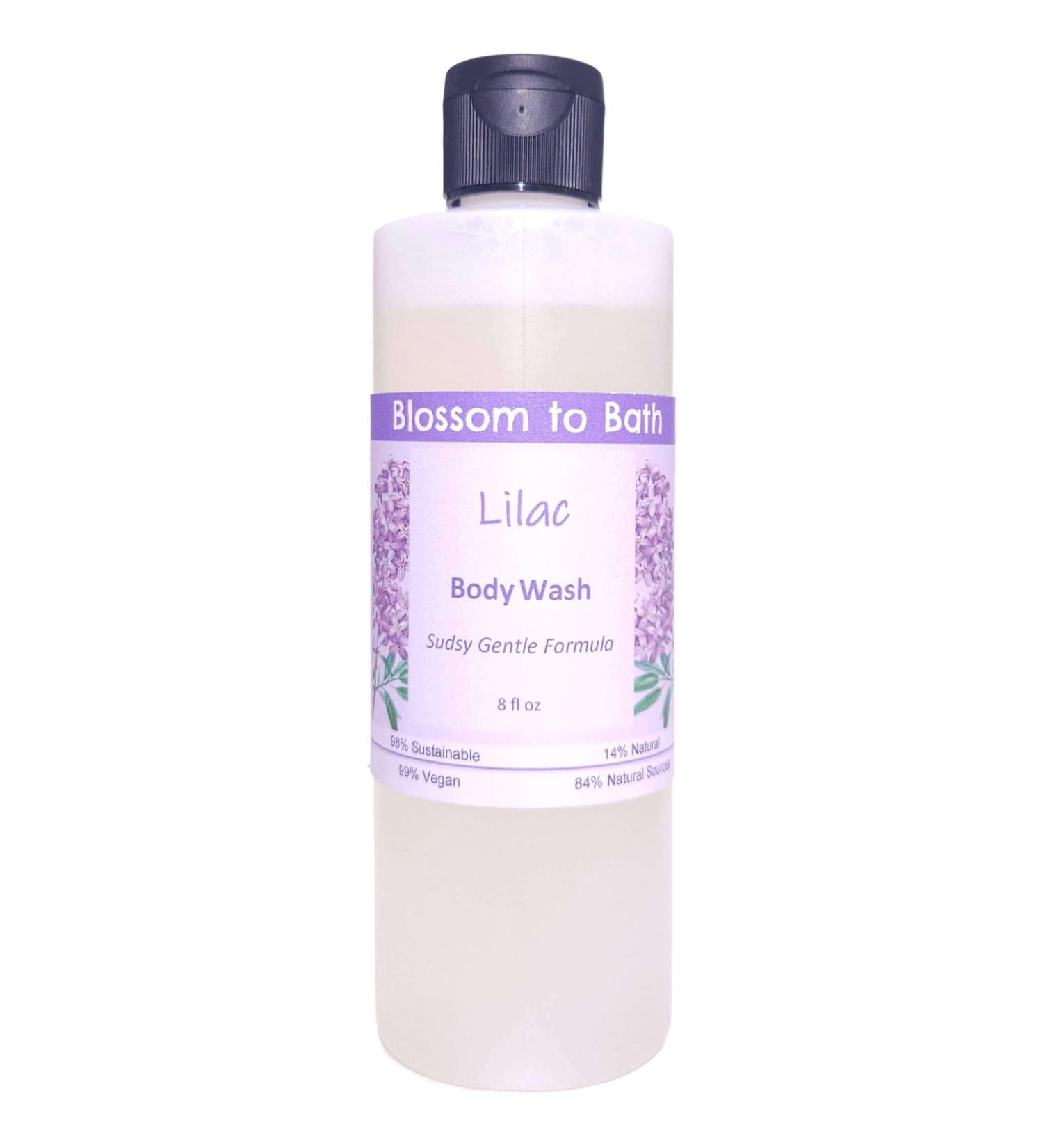 Blossom to Bath Lilac Body Wash (8 Ounce) - Phthalate Free Fragrance - Cleans And Refreshes Skin with a Fresh Blooming Scent Lilac 8 Fl Oz (Pack of 1) - Buy Online on GoSupps.com