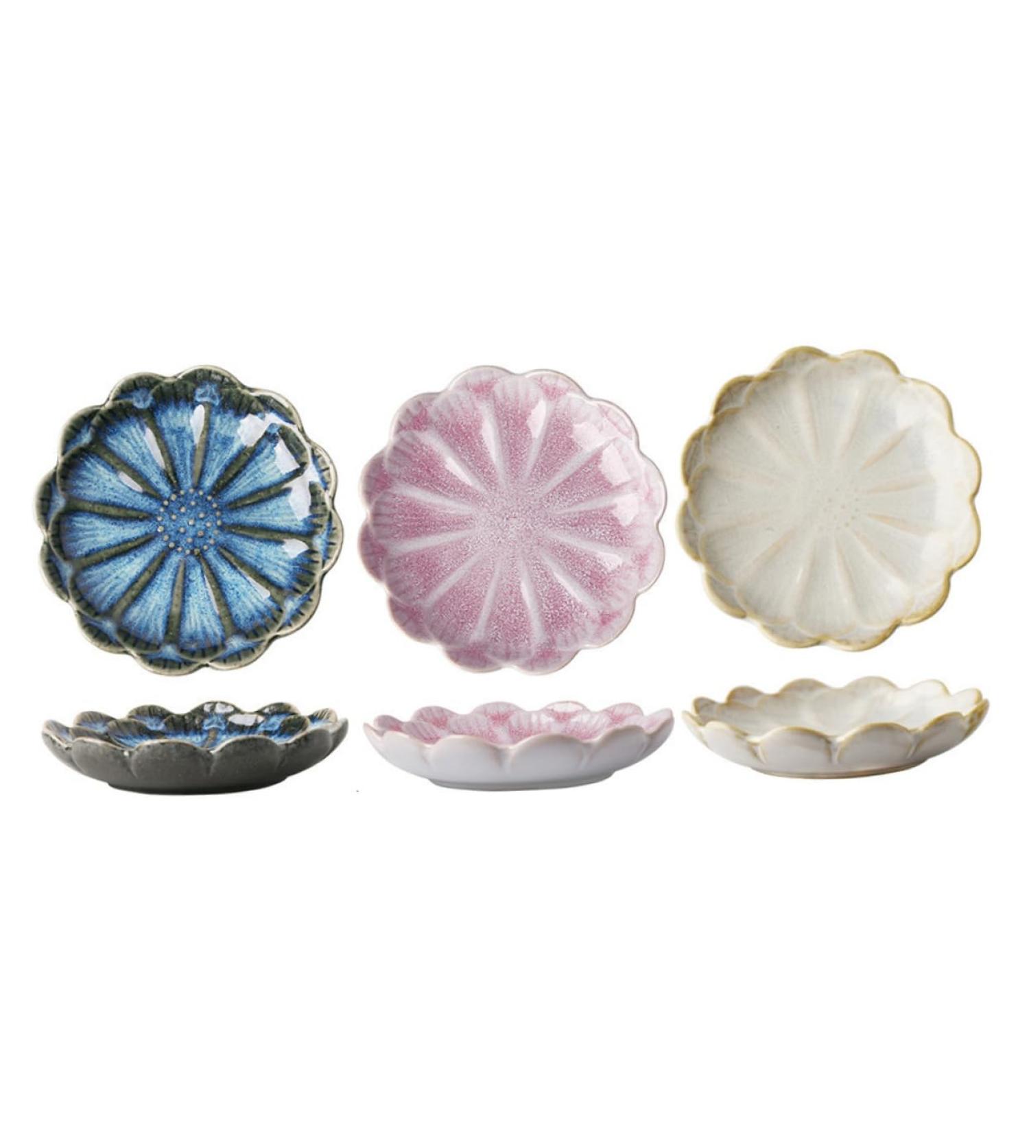 ABOOFAN 3pcs Dipping Dish Ceramic Dipping Bowls Dipping Sauce Bowl Leaf Sauce Dish Side Dish Bowl Serving Dish Vinegar Plate Wasabi Dish Food Sauce Dish Ceramics Mini Tea Bag re-usable - Buy Online on GoSupps.com