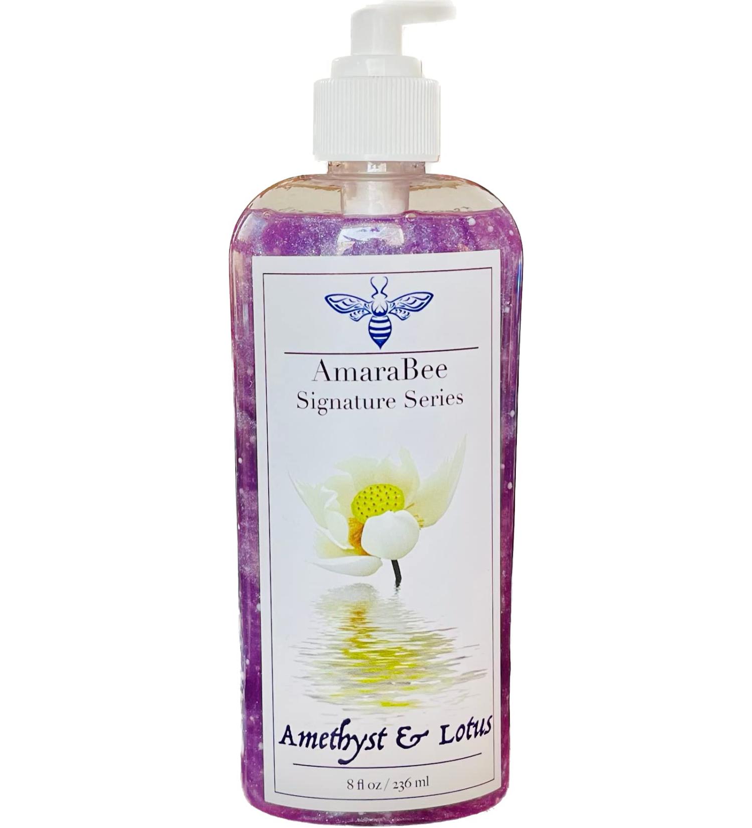 Amethyst & Lotus Creamy Body Wash | Hydrating Cleanser | Moisturizing - Buy Online on GoSupps.com