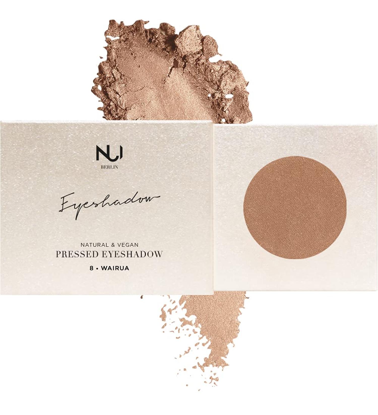 Shop Nui Cosmetics Vegan Natural Pressed Eyeshadow 08 Wairua - Gluten-Free Light Brown Matte Makeup for All Skin Types - Buy Online on GoSupps.com
