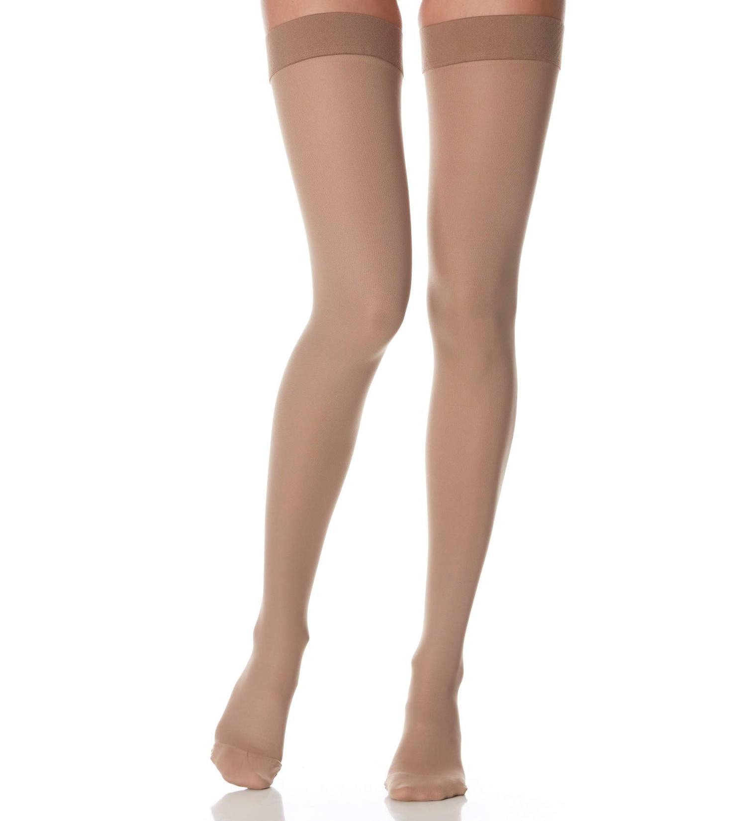 SCUDOTEX K2 long self-adhesive microfiber closed toe beige size 3 1 piece