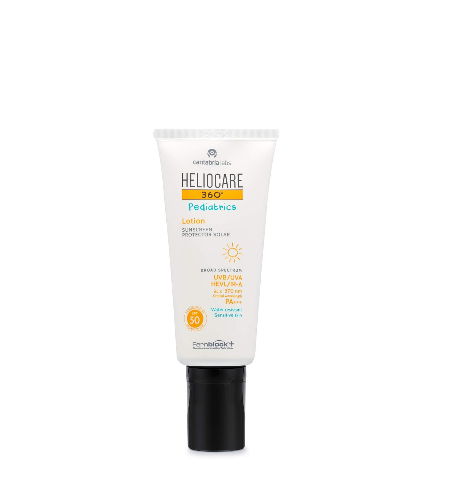 Heliocare 360 Pediatrics Locion SPF50+ 200ml - White | 366327 - Buy Online on GoSupps.com