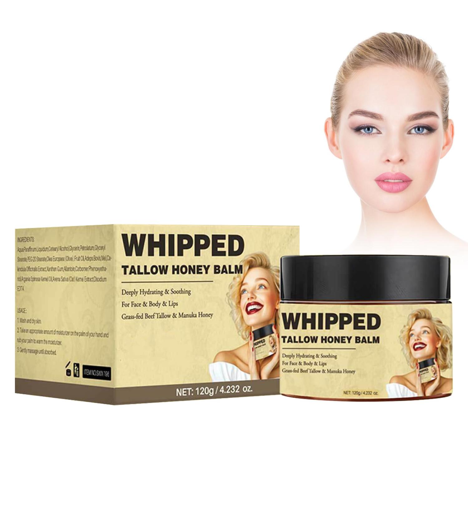  Eazerom 09 Beef Tallow Cream 120g Honey Tallow Balm Beef Tallow Moisturize Face & Body Whipped Moisturize Beef Neck Balm Defense Balm - Buy Online on GoSupps.com