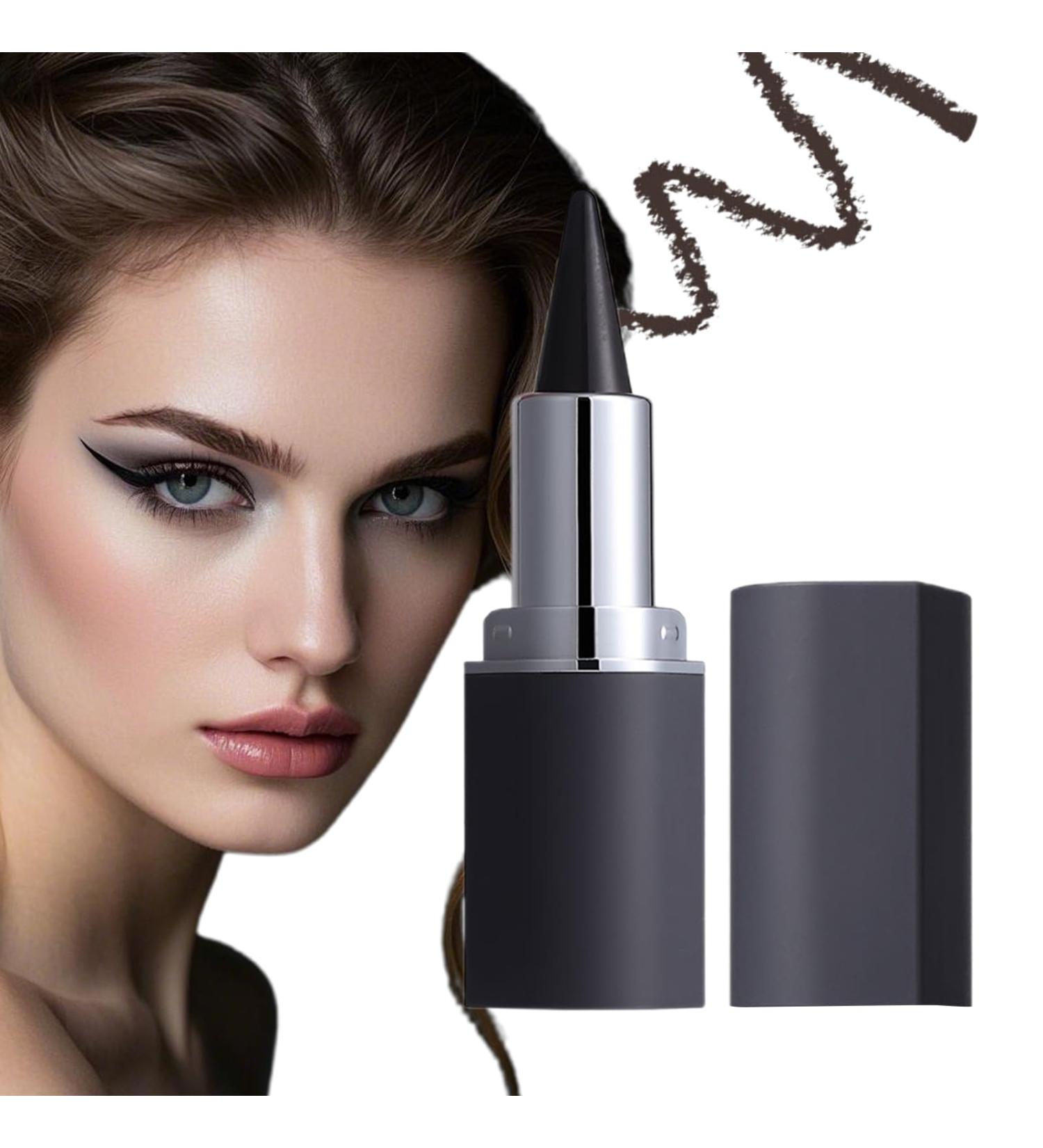 Black Eyeliner Pen Smokey Gel Liner Stick Long Lasting Eye Makeup Women and Girls Gothic Halloween look eyeliner smokey eyes accessory daily makeup - Buy Online on GoSupps.com