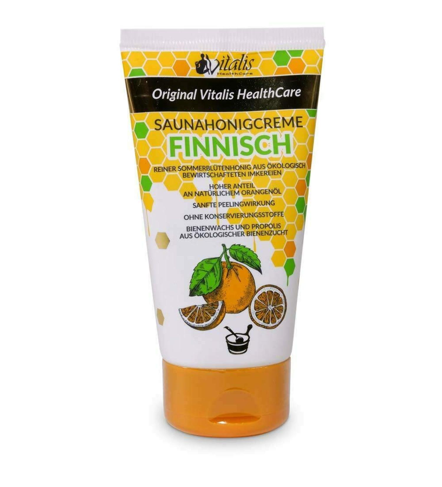 Sauna Honey Orange 150g Tube Sauna Honey Cream 150 g