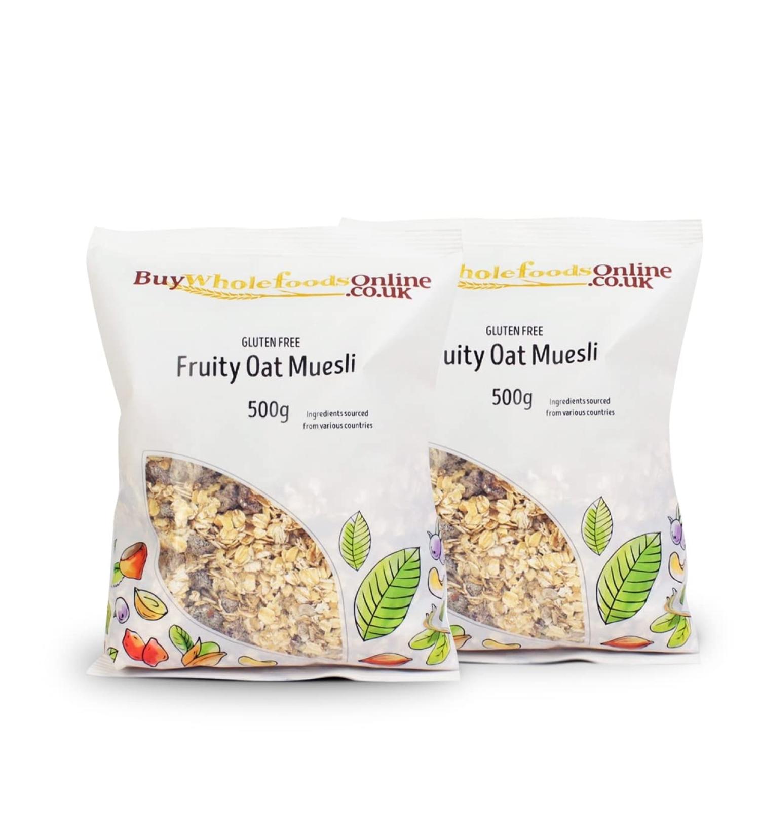 Gluten Free Fruity Oat Muesli 1kg (BWFO)