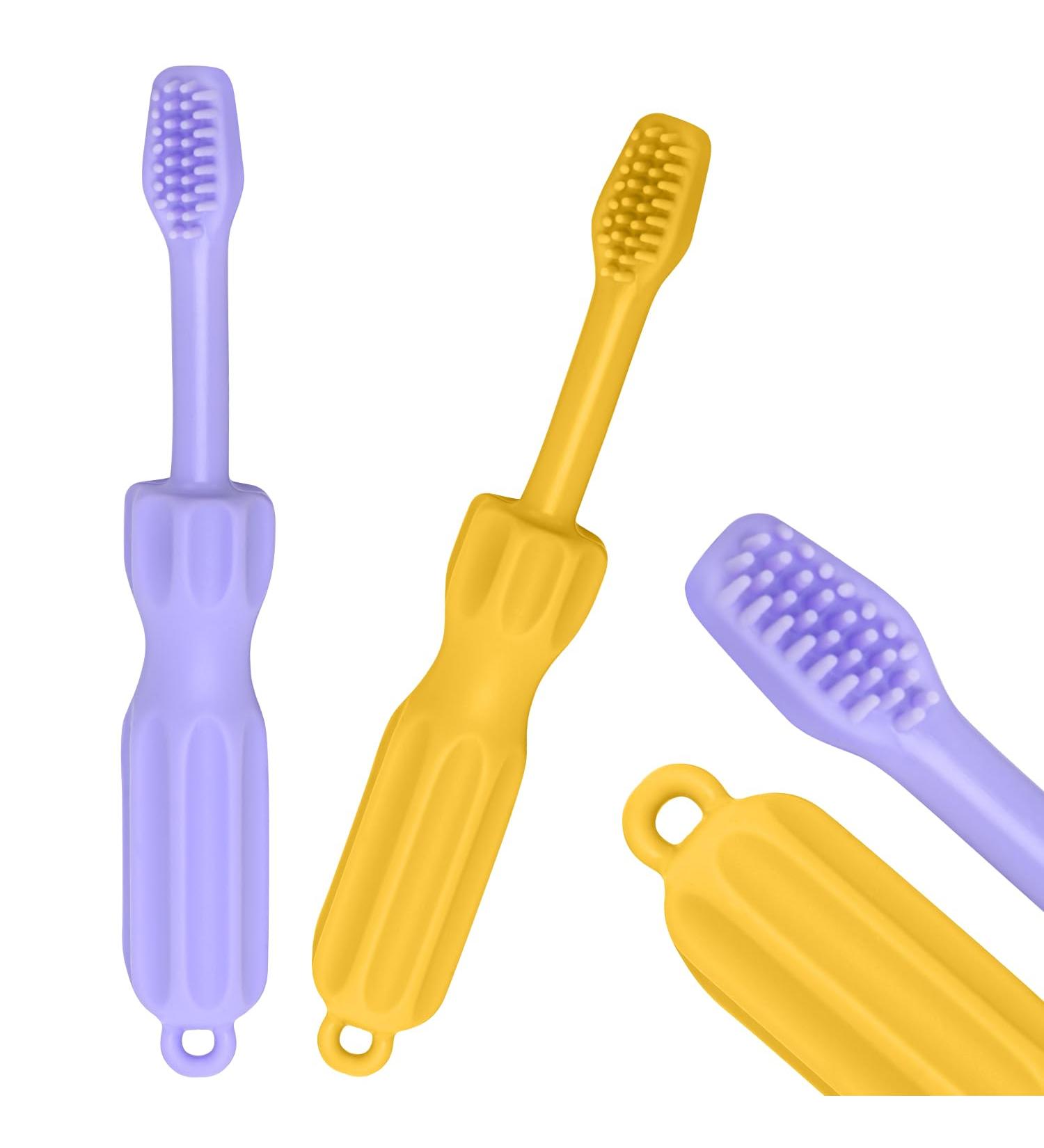 CLdy Baby Teething Toys - BPA-Free Silicone Teething Rings & 2-Pack Tubes | Best Dental Aid for Toddlers & Babies 3+ Months - Buy Online on GoSupps.com