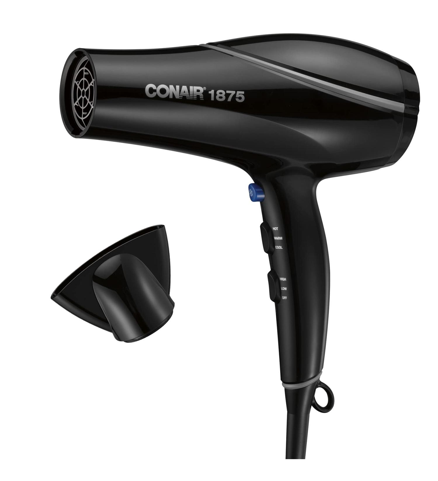 Conair 1875 Watt Shine & Style Hair Dryer - Professional Hair Styling Tool - Buy Online on GoSupps.com