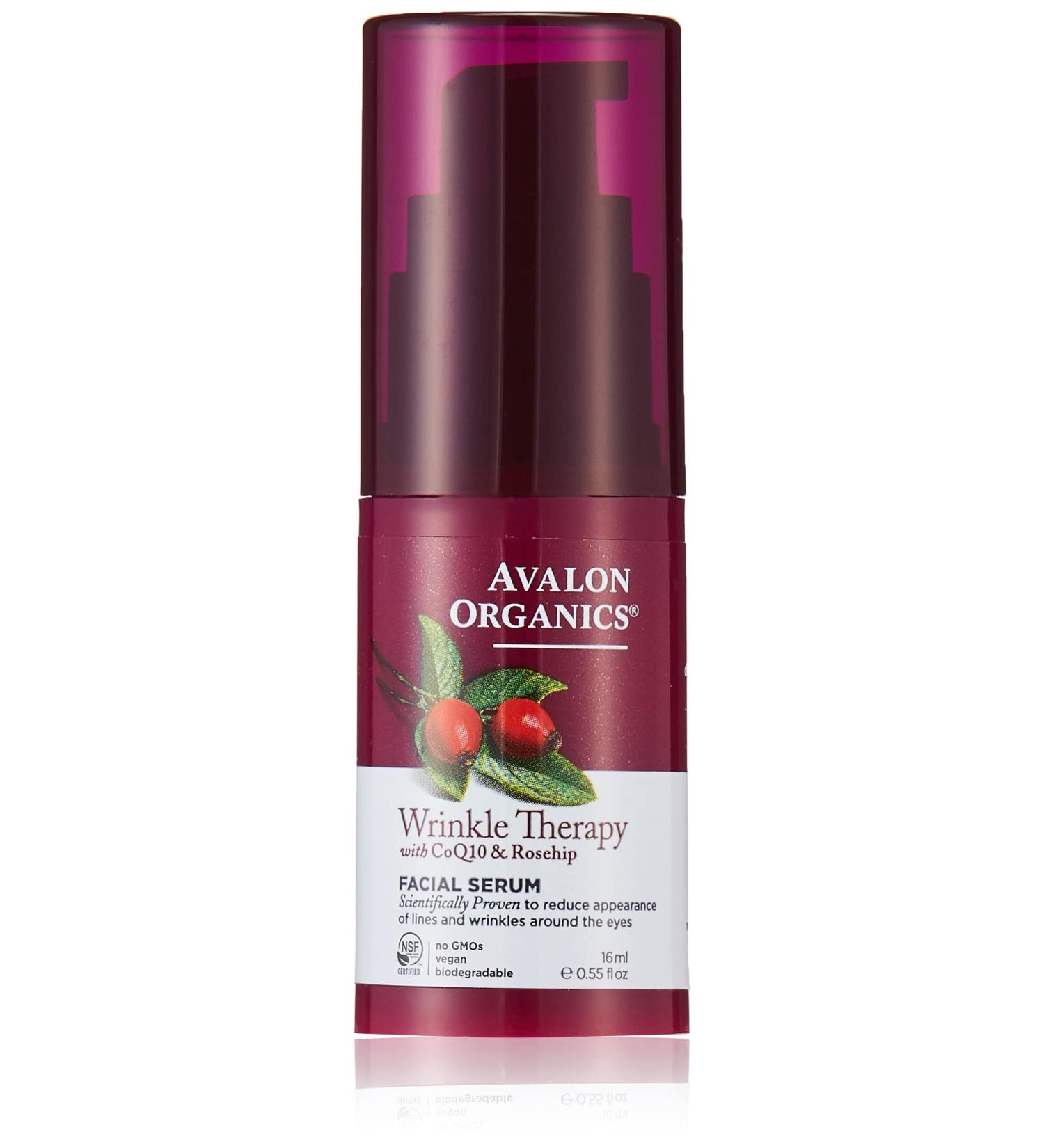 Avalon Organics CoQ10 Wrinkle Defense Serum - 12 Pack (0.55 oz Each) | Anti-Aging Skincare | International Shipping - Buy Online on GoSupps.com