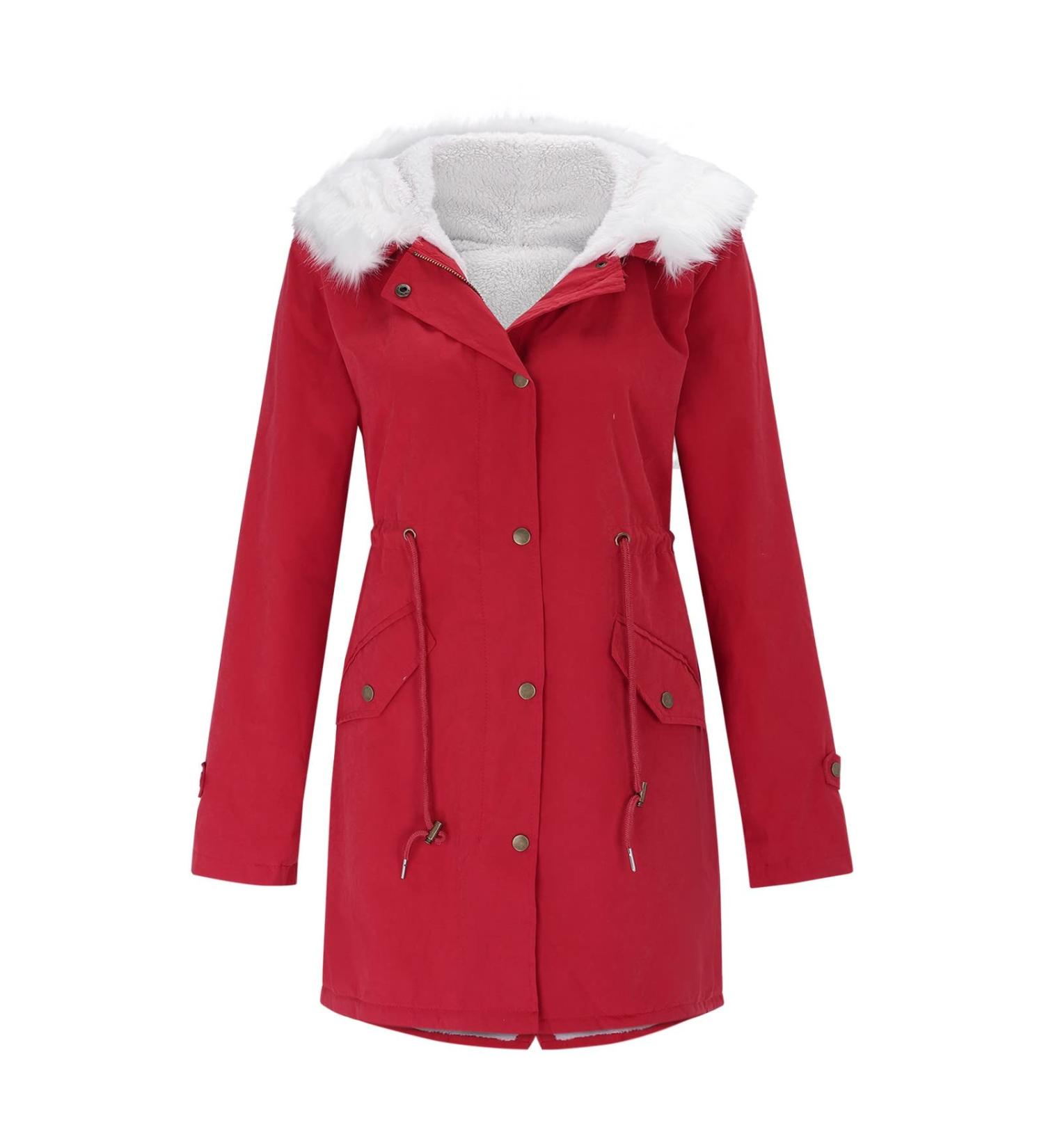 Women's Genetic Parka - Light Spring & Summer Jacket with Hood | Stylish Outdoor Coat & Warm Long Winter Jacket in Big Sizes - Buy Online on GoSupps.com