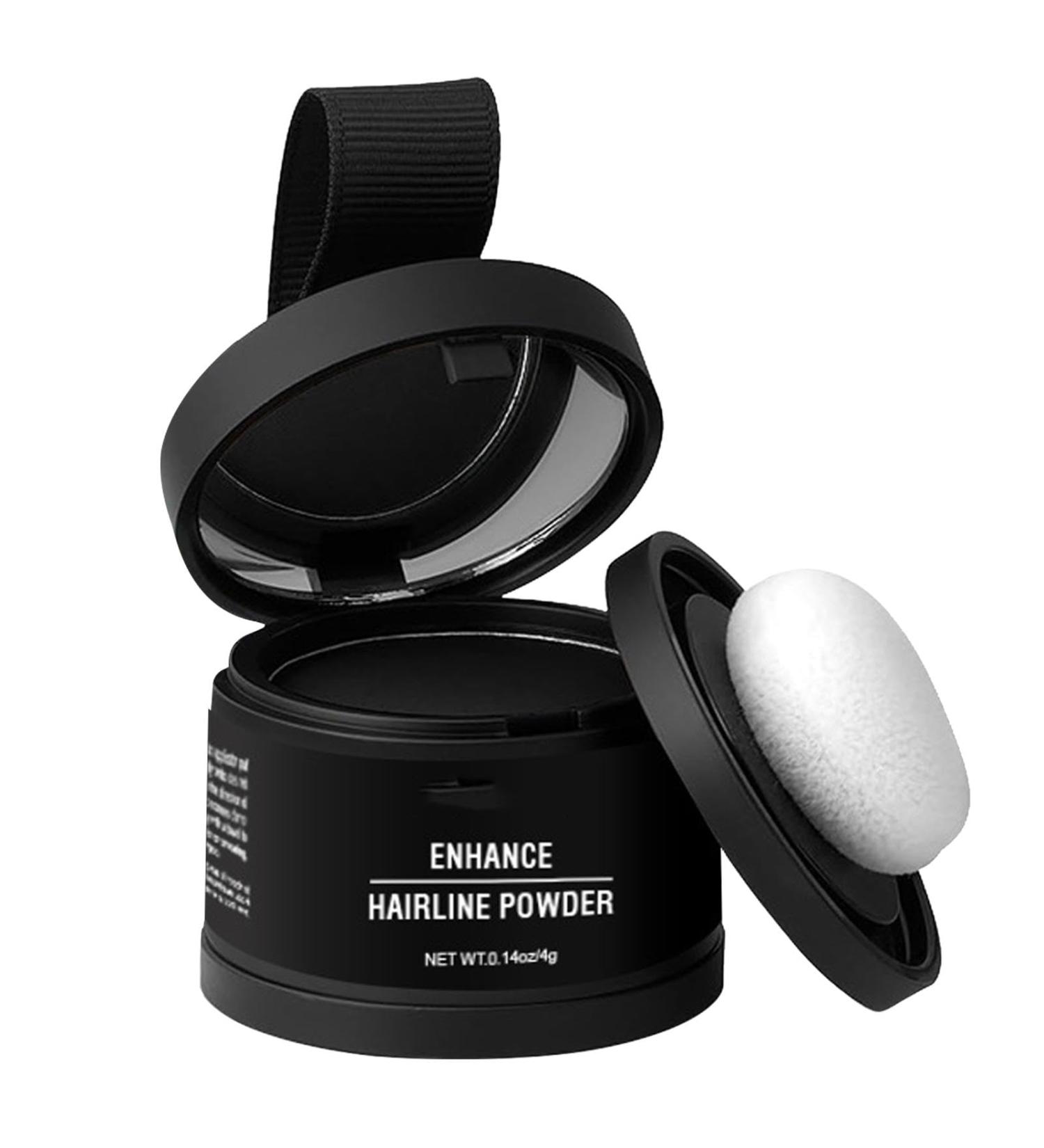 Hair Powder | Root Touchup Hair Color with Applicator - Long Lasting Hair Shading Tool Hair Concealer Gray Coverage for Fine and Thinning Hair - Buy Online on GoSupps.com