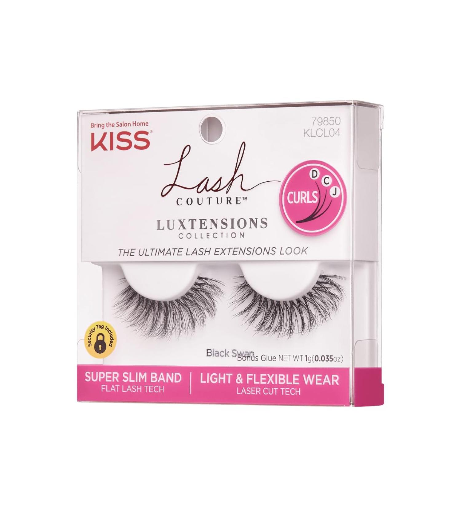 KISS Lash Couture LuXtensions (BLACK SWAN) Strip 04