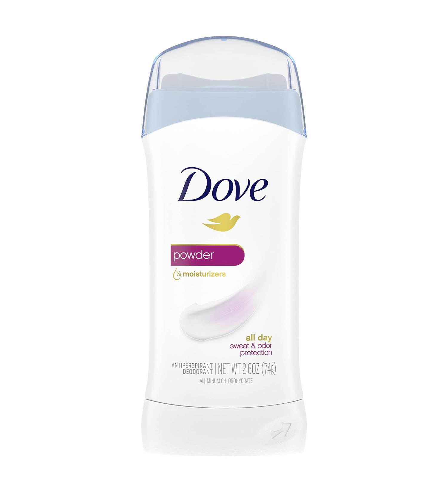Dove Antiperspirant & Deodorant Invisible Solid Powder 74g - Buy Online on GoSupps.com