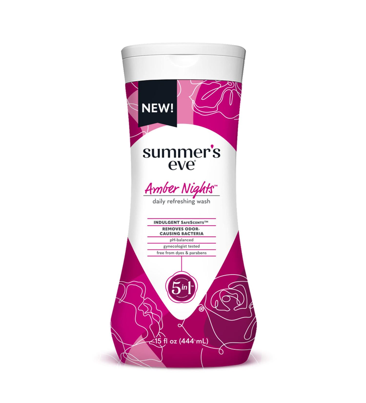 Summer's Eve Amber Nights Feminine Wash - PH-Balanced 15 Fl Oz (Pack of 1) - Buy Online on GoSupps.com