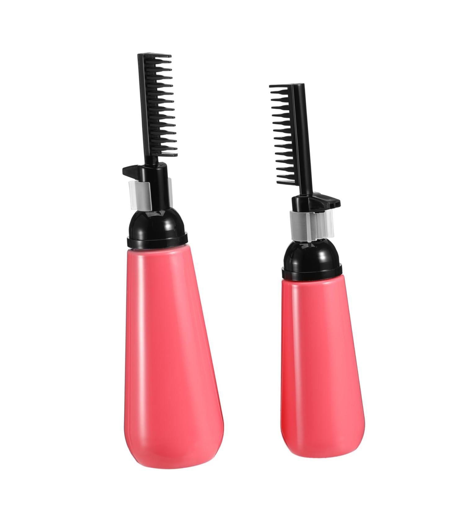 FRCOLOR 2 pi ces Bouteille Applicateur Teinture Cheveux Peigne Racine pour Distribution Uniforme et Application Facile sans Contact - Buy Online on GoSupps.com
