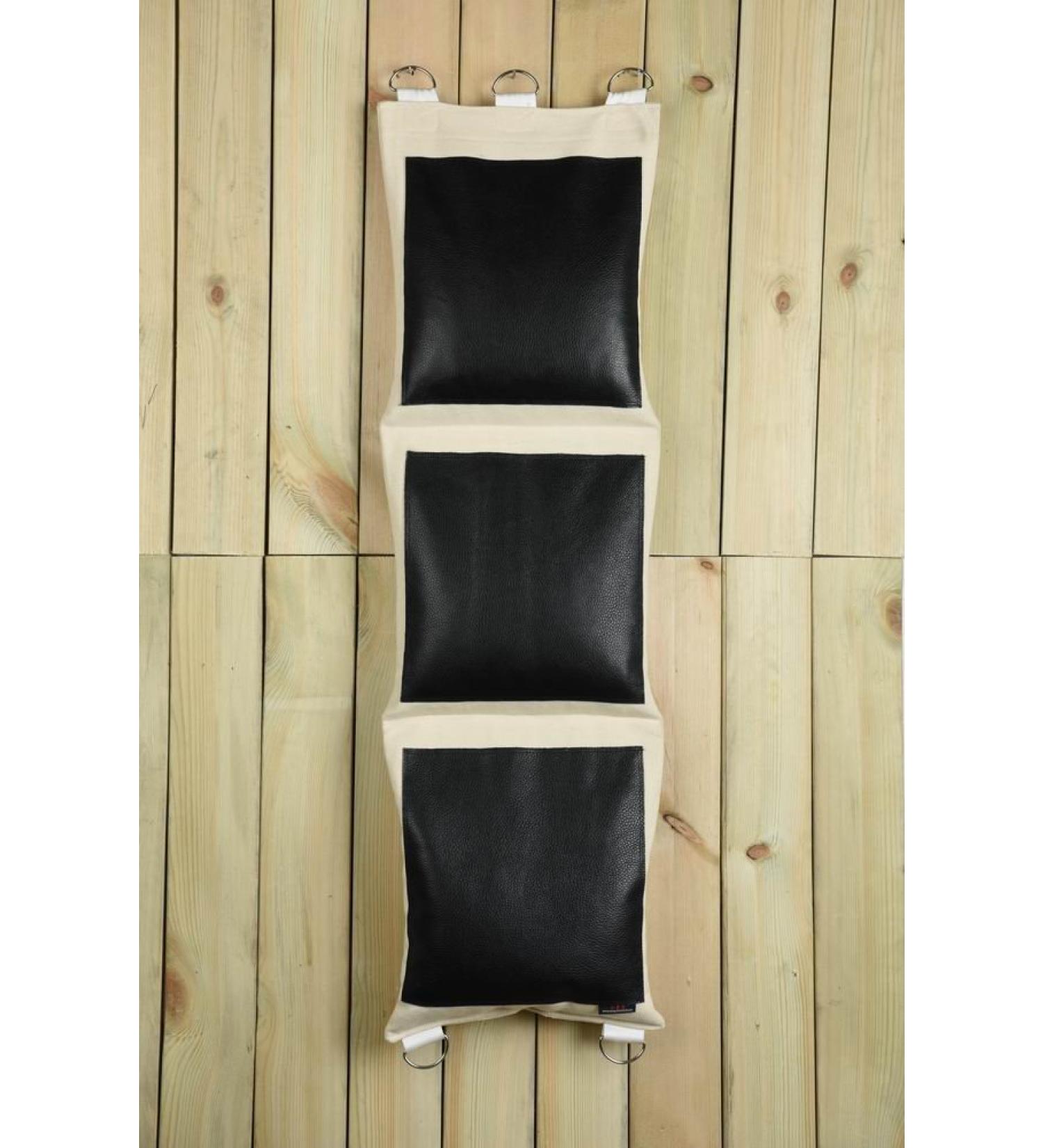 Wing Chun Canvas Wall Punching Bag (Empty) - 10x 34.5 PU Leather Striking Surface for Kung Fu & Boxing Training - Buy Online on GoSupps.com