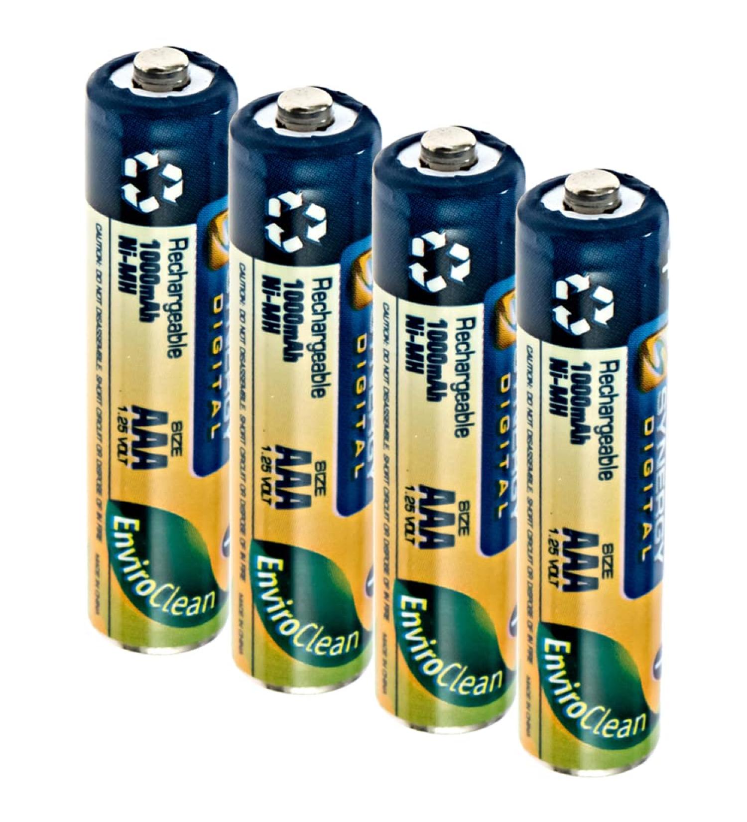 Synergy Digital Baby Monitor Battery - Compatible with Angelcare AC1200 | Ni-MH 1.25V 1000mAh AAA Rechargeable Ultra Hi-Capacity - Buy Online on GoSupps.com
