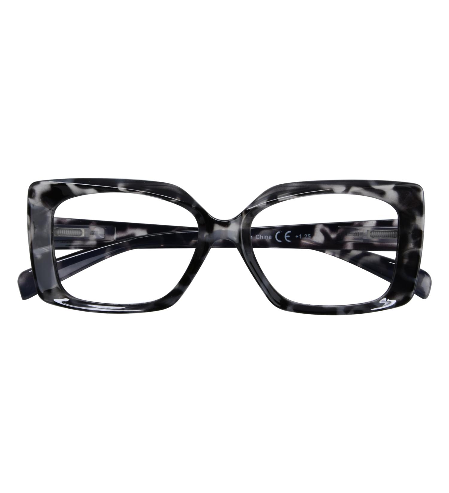 Eyekepper Reading Glasses for Women - Stylish Grey Tortoise Readers +0.50 Diopters | International Shipping Available - Buy Online on GoSupps.com