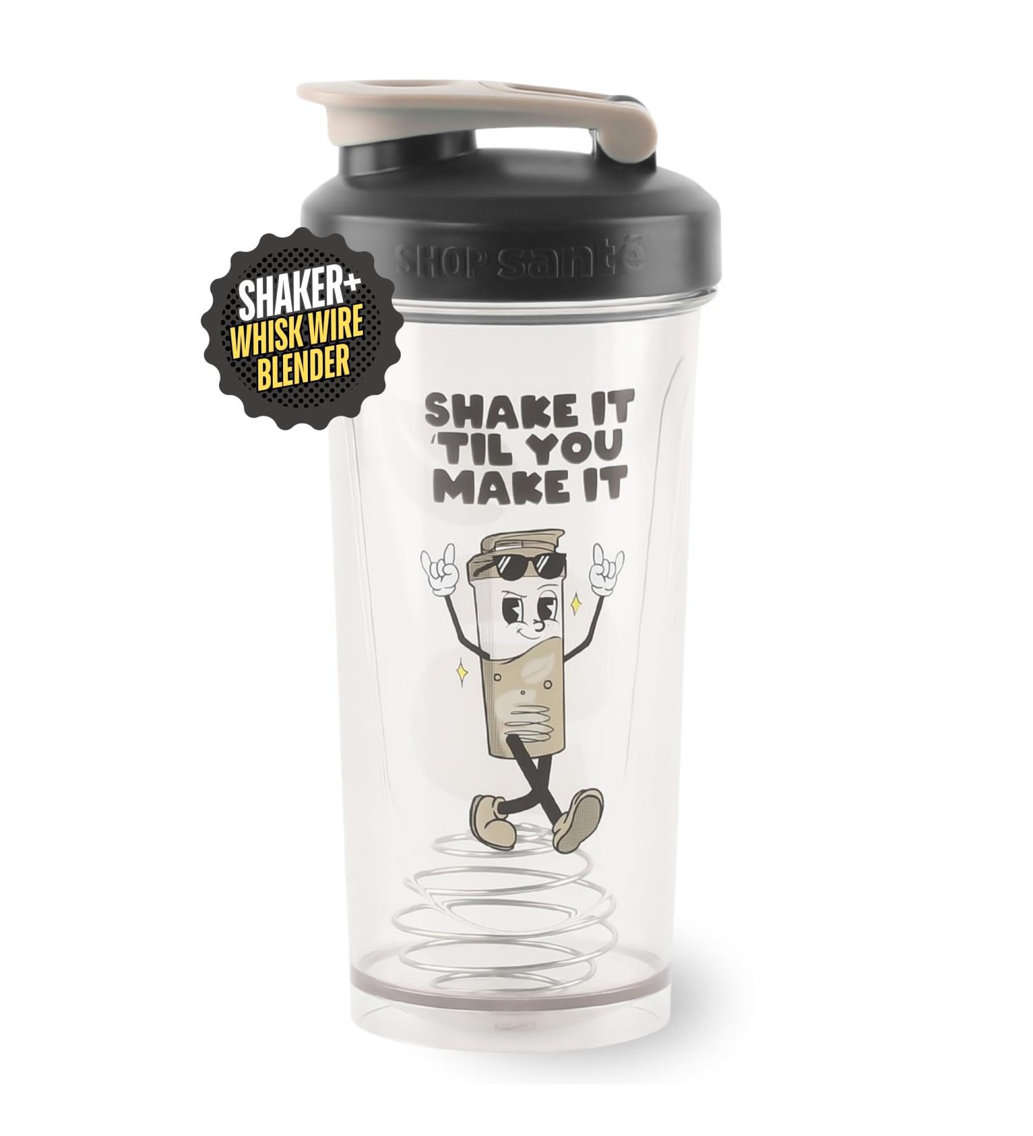 Shop Sante Shaker Bottle Perfect for Protein Shakes and Pre Workout 28-Ounce No Odor Stain Free BPA Free - You Make It - Buy Online on GoSupps.com