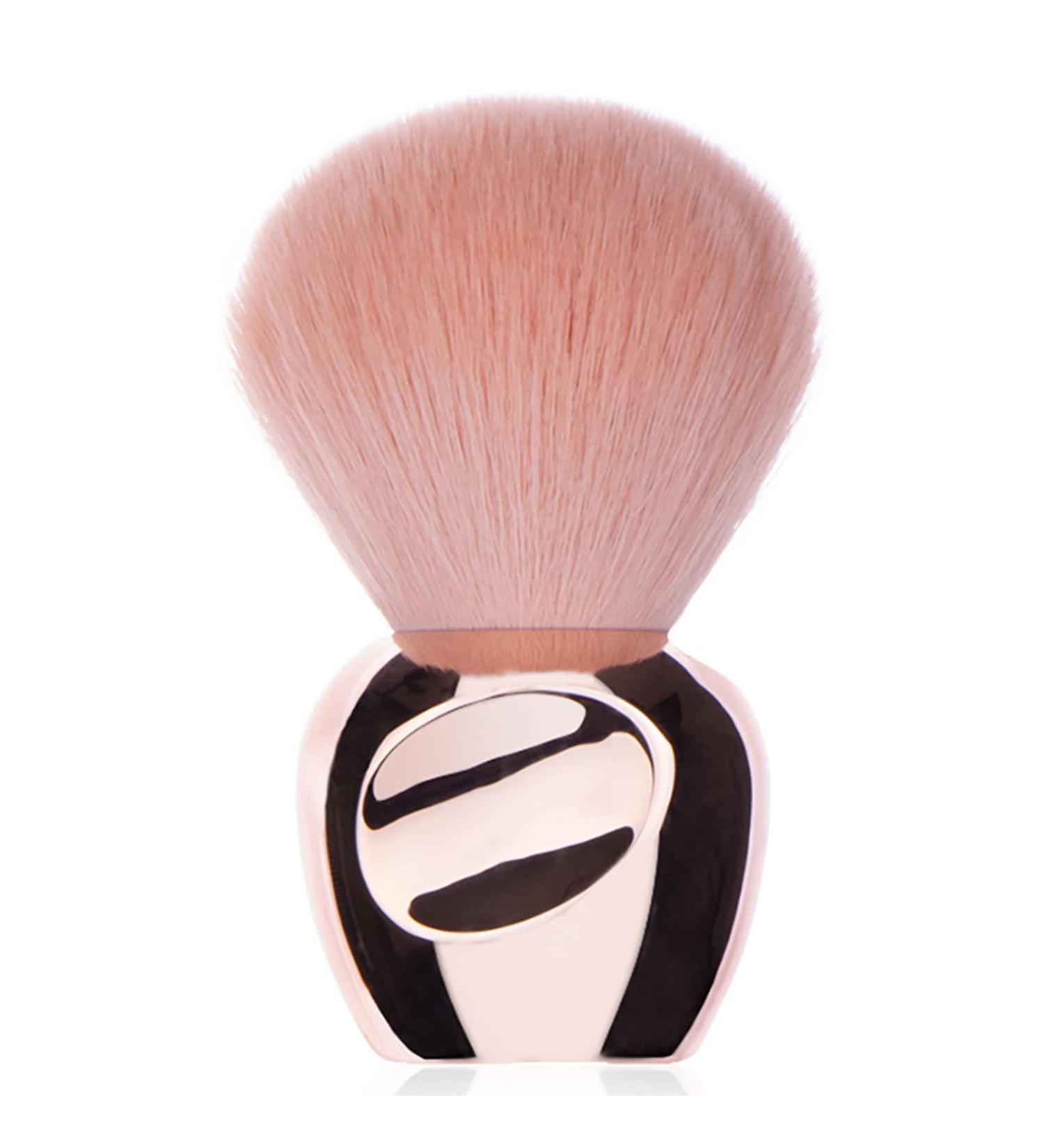 UNIMEIX Big Round Head Nail Dust Brush - Rose Gold Kabuki Nail Brush for Acrylic UV Gel Nail Arts - Buy Online on GoSupps.com