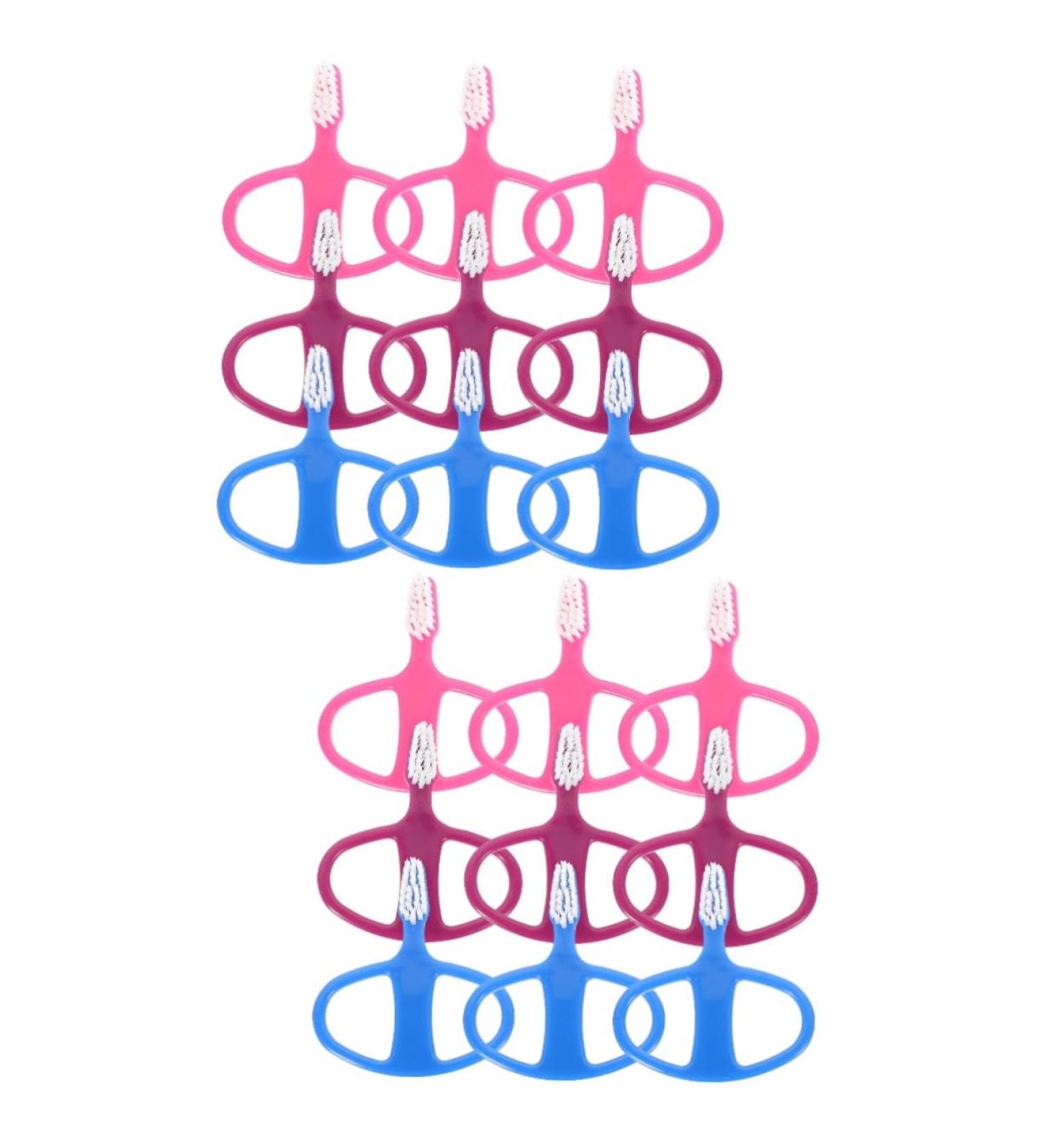 Minkissy 18 STK Manual Baby Toothbrush - Hard Bristles Infant Toothbrushes Prothesis Teeth Cleaner Cozy PP Accessories for Kids - International Shipping - Buy Online on GoSupps.com