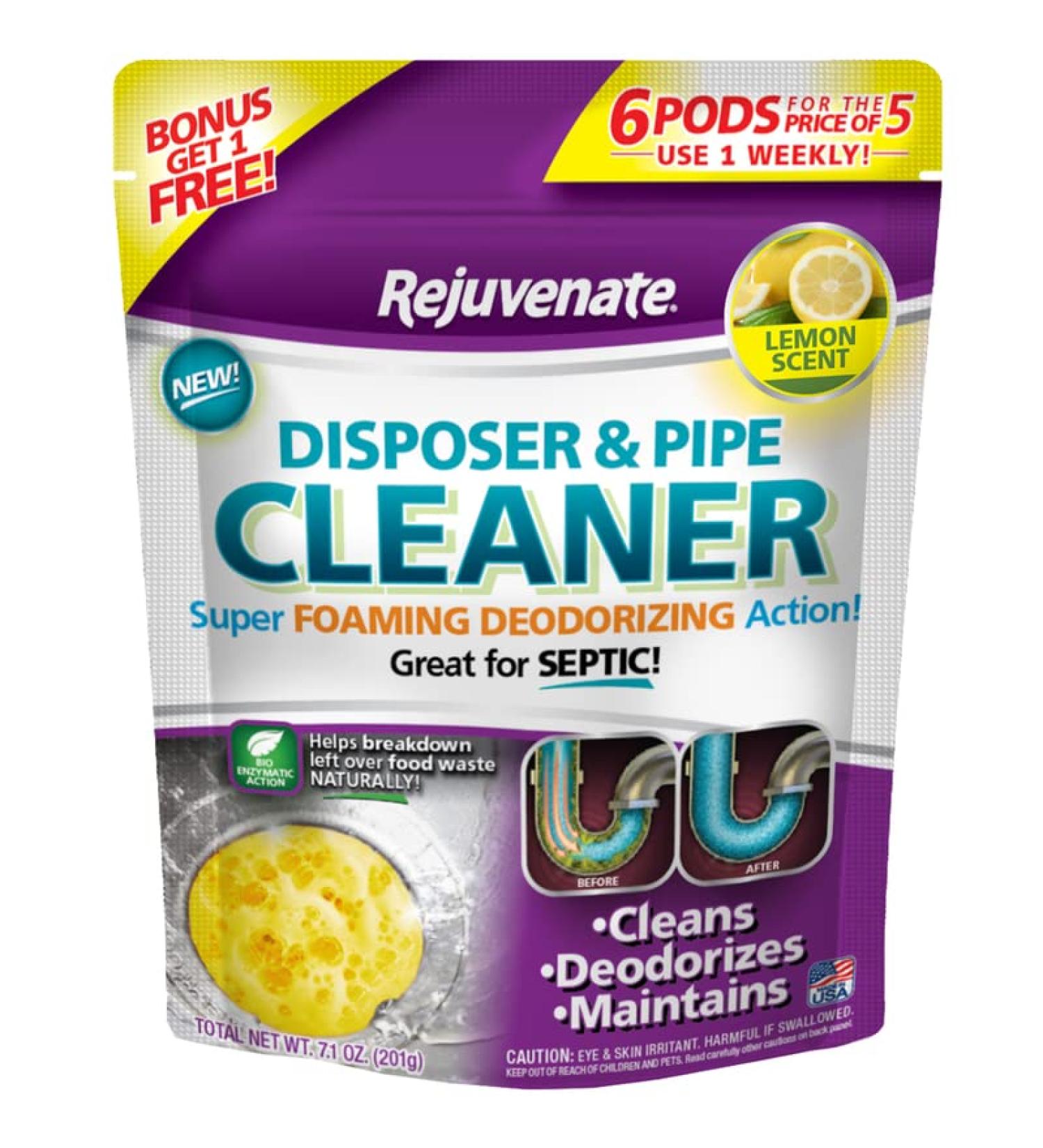 Life Products 245004 Garbage Disposal Pods - Lemon, 44 Pack - Buy Online on GoSupps.com