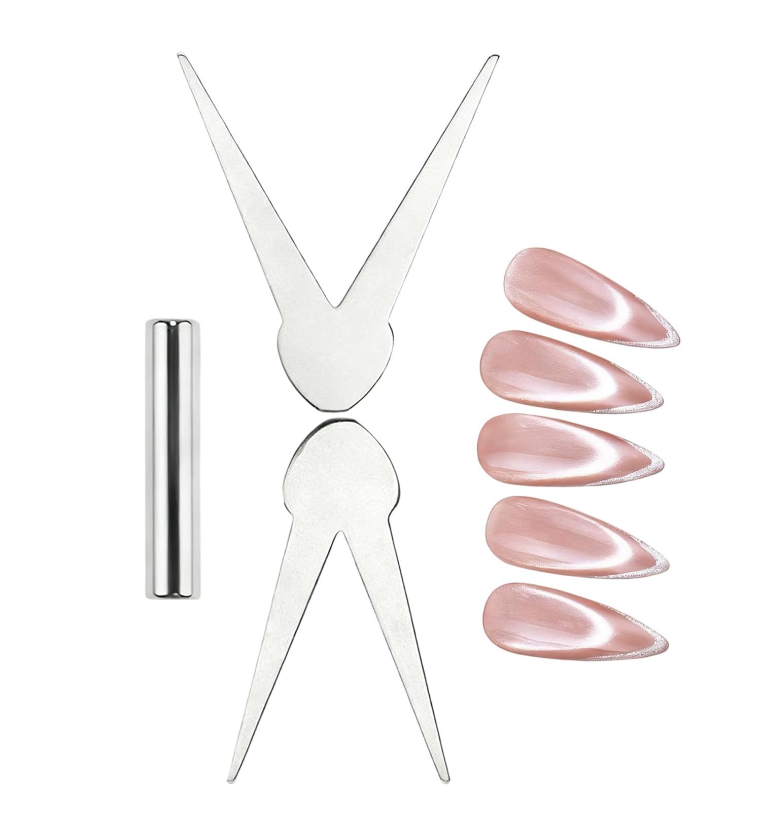 Kixolazr Nail Polish Magnet Portable Strong Powerful Manicure Tool Gel Polish Nail Design Tool for Mom Wife Girlfriend Adults Lovers - Buy Online on GoSupps.com