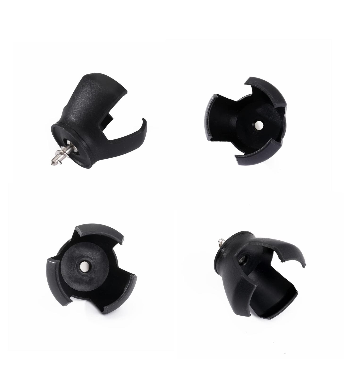 Golf Ball Retriever 3-Prong Grabber Sucker Accessories for Putters - 4 Pack - Buy Online on GoSupps.com