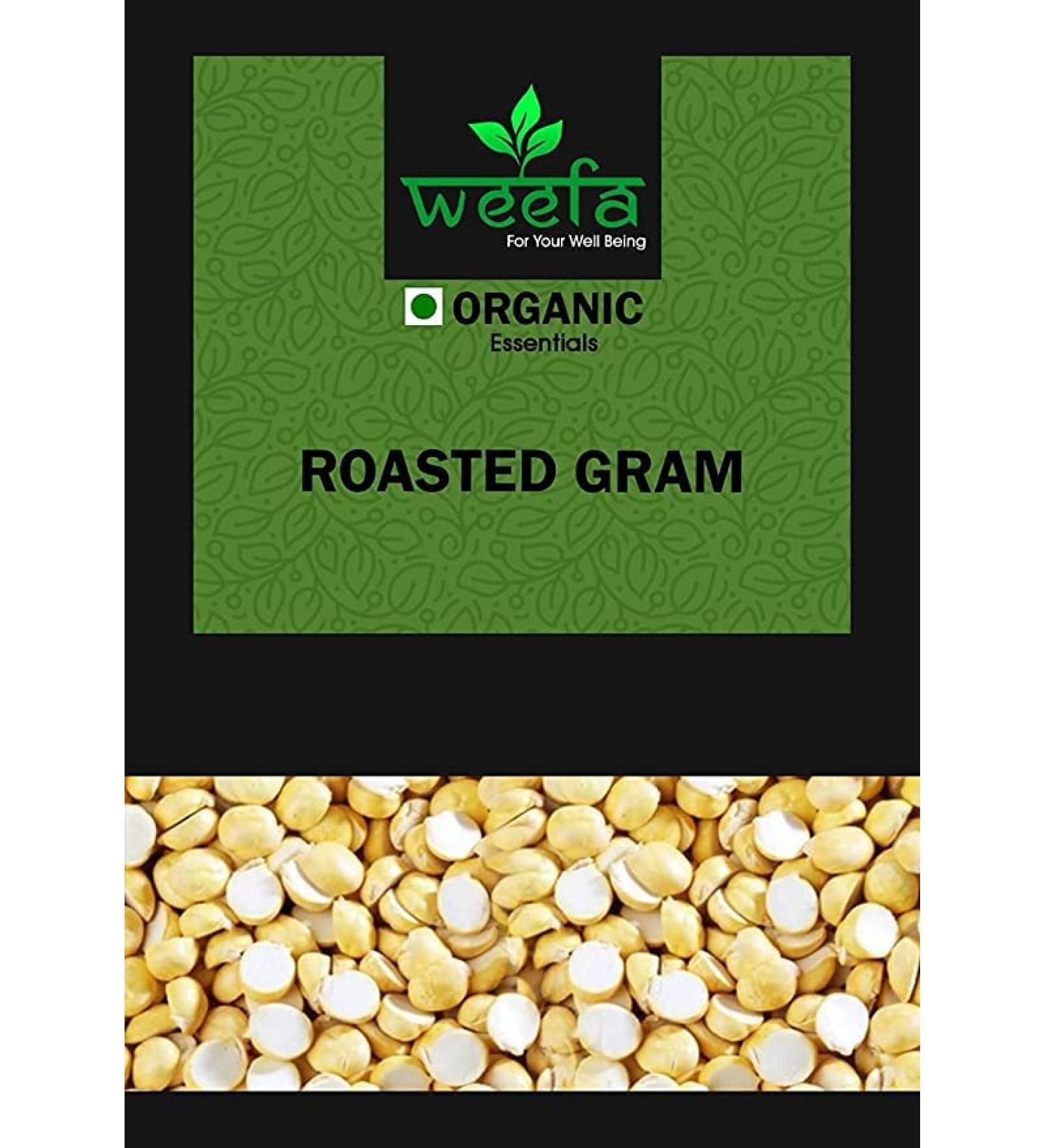 SHN Roasted Gram (500 GMS) Bhuna Chana Organic Product Roasted Chana 100% Puffed