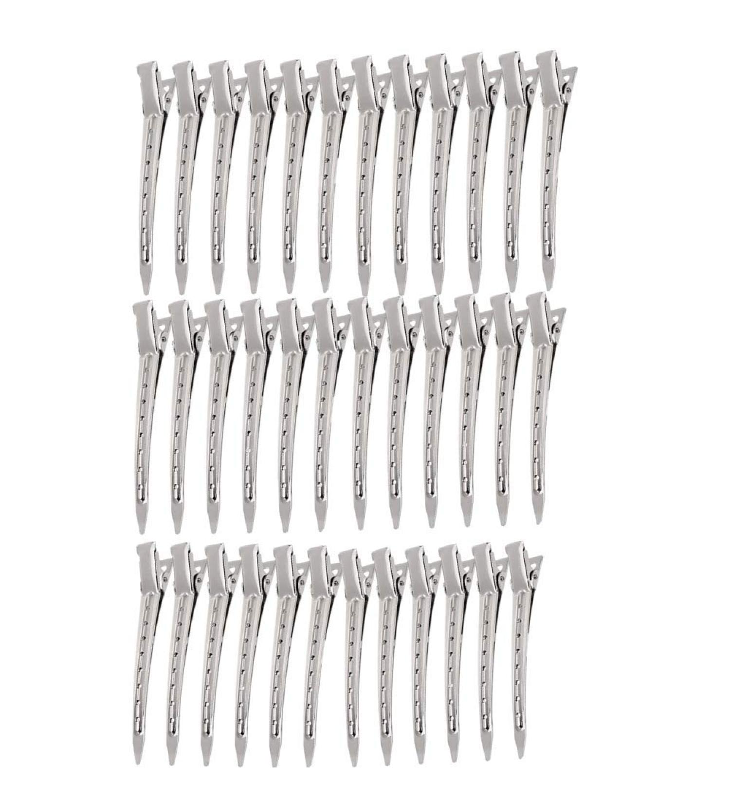 Alligator Curl Clips - 26 Pack Duck Bill Metal Hair Clips for Salon & Women's Hair Styling & Dyeing - Buy Online on GoSupps.com