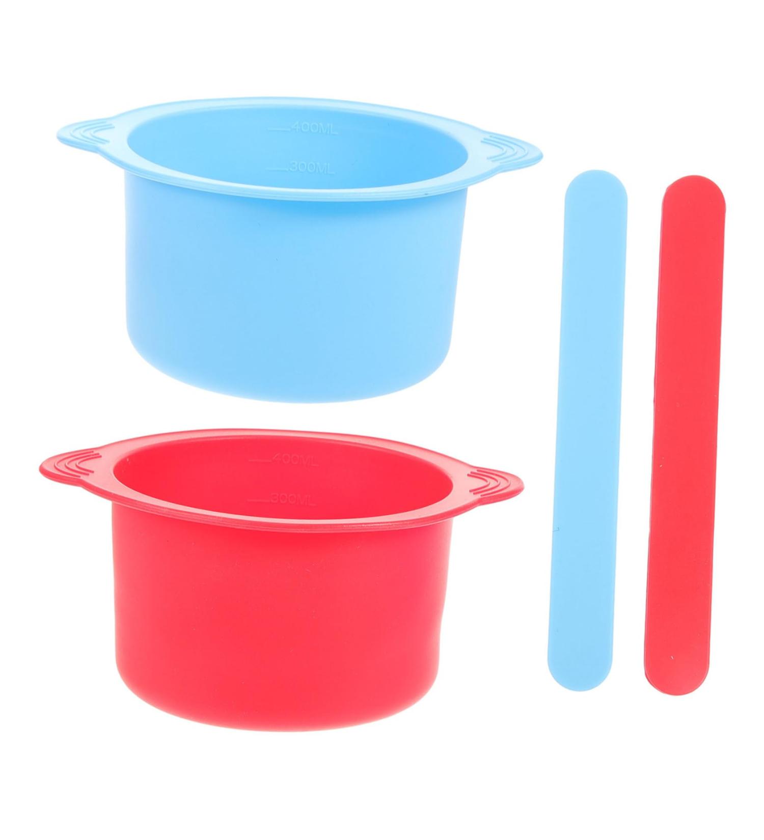 Buy Solustre 2 STK Silicone Formwork Set - Mask Mixer & Inner Pot for Perfect Manicure Mixing | International Shipping Available - Buy Online on GoSupps.com