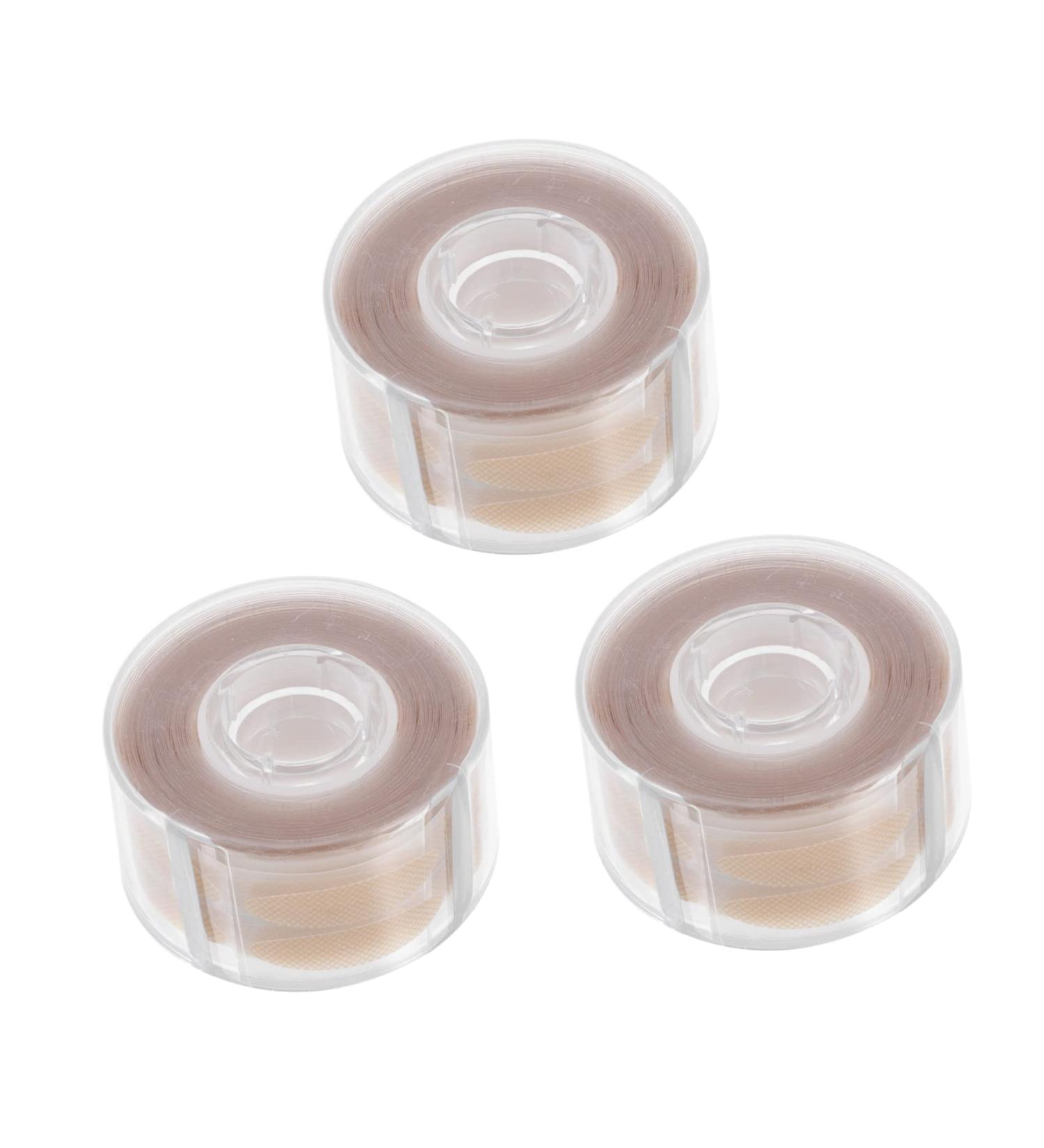 POPETPOP 3 Rolls lace double eyelid sticker lace eyelid tape Self- adhesive Eyelid Stickers instant eye lift strips invisible tape makeup tape Eyelid Lift Strips Accessories cosmetic woman - Buy Online on GoSupps.com