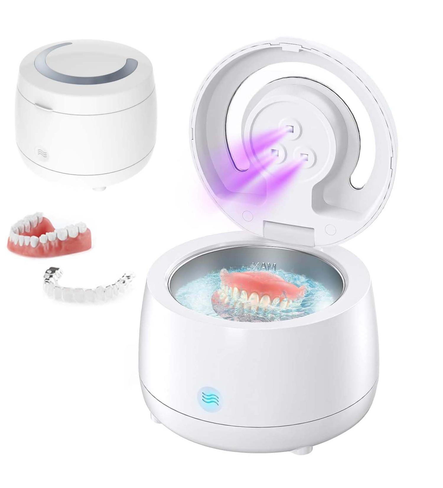 Zilo Pod Dental Zilo Pod Dental Cleaner 48000Hz Nettoyeur de proth ses dentaires 220ML Nettoyeur de dentiers Nettoyeur portable pour prot ge-dents appareils dentaires bijoux (Blanc) - Buy Online on GoSupps.com