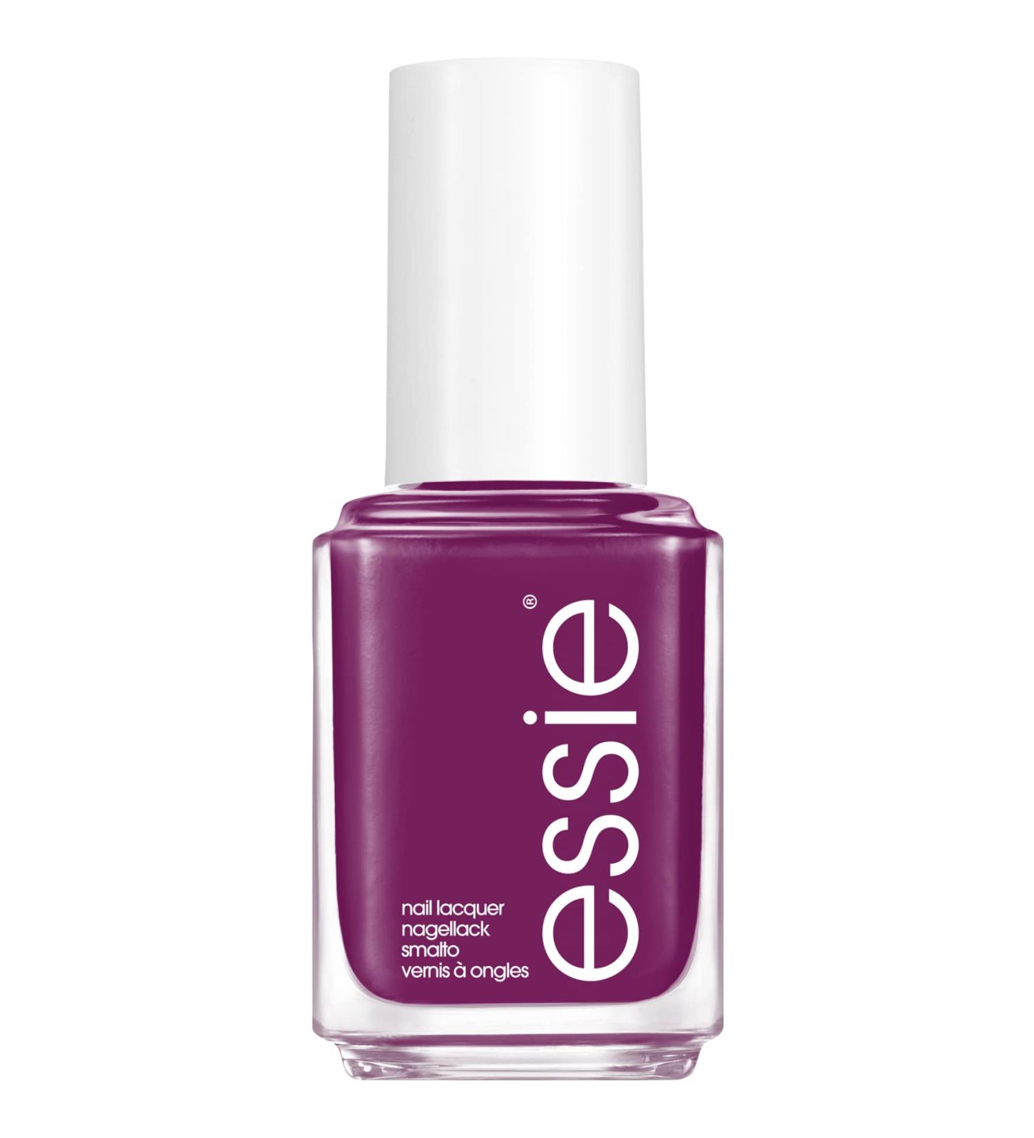 essie Original Nail Polish: 848 Set The Tiki Bar High Vibrant Purple Nail Polish 13.5ml