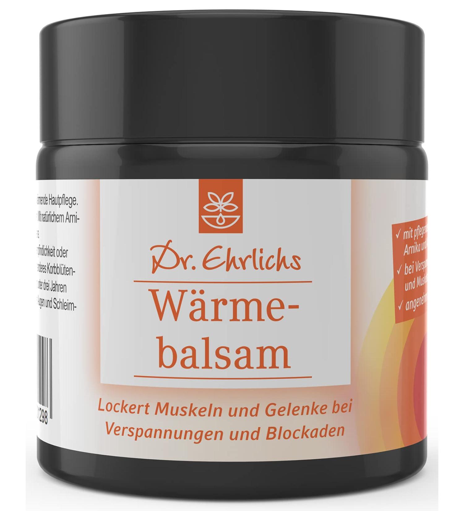 Dr. Ehrlich's Warming Balm - Soothe and Relax Muscles Relieve Soreness | International Shipping Available - Buy Online on GoSupps.com