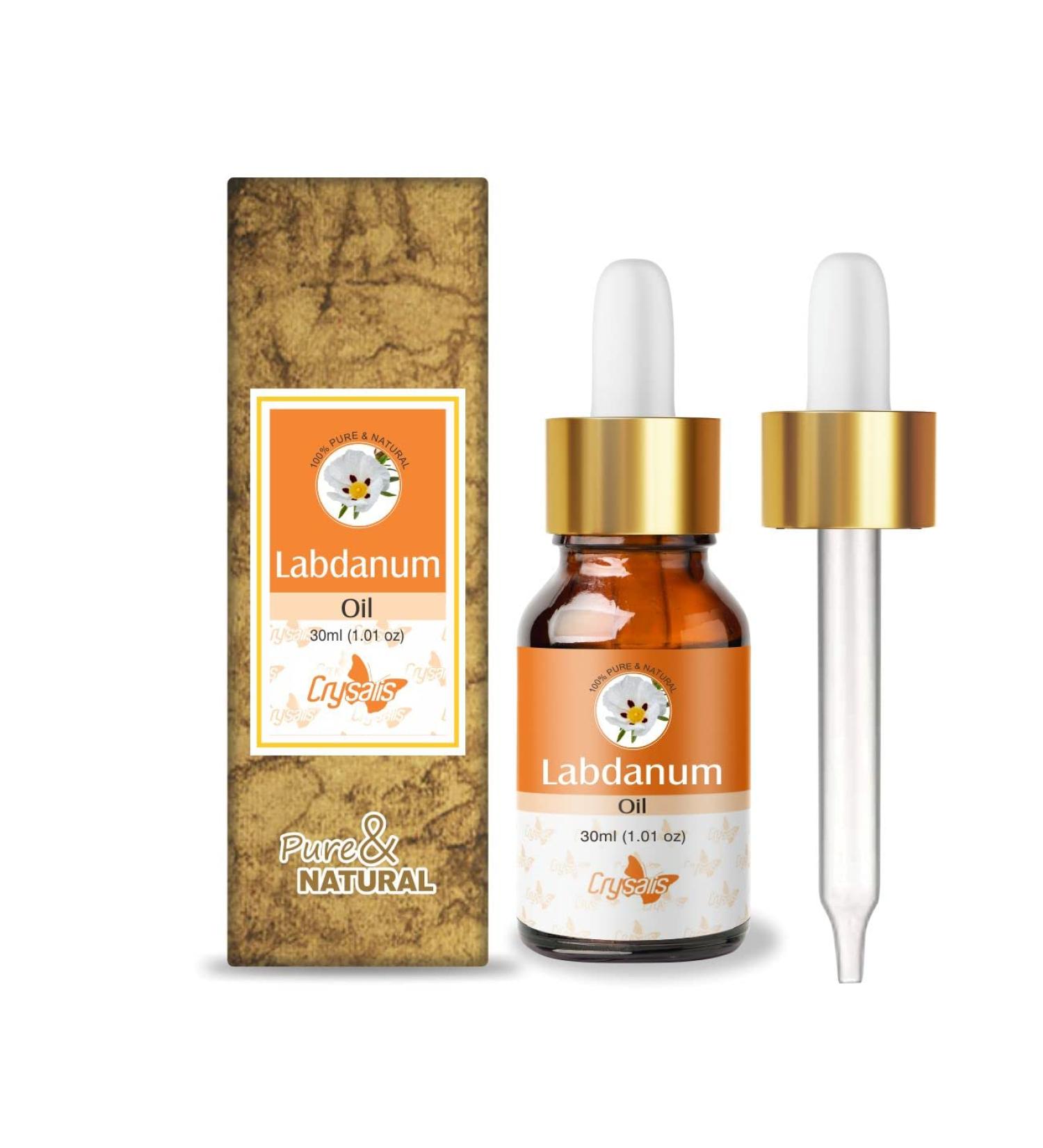 Crysalis Labdanum Oil - Pure Cistus Ladanifer Essential Oil 30ml | International Shipping Available - Buy Online on GoSupps.com
