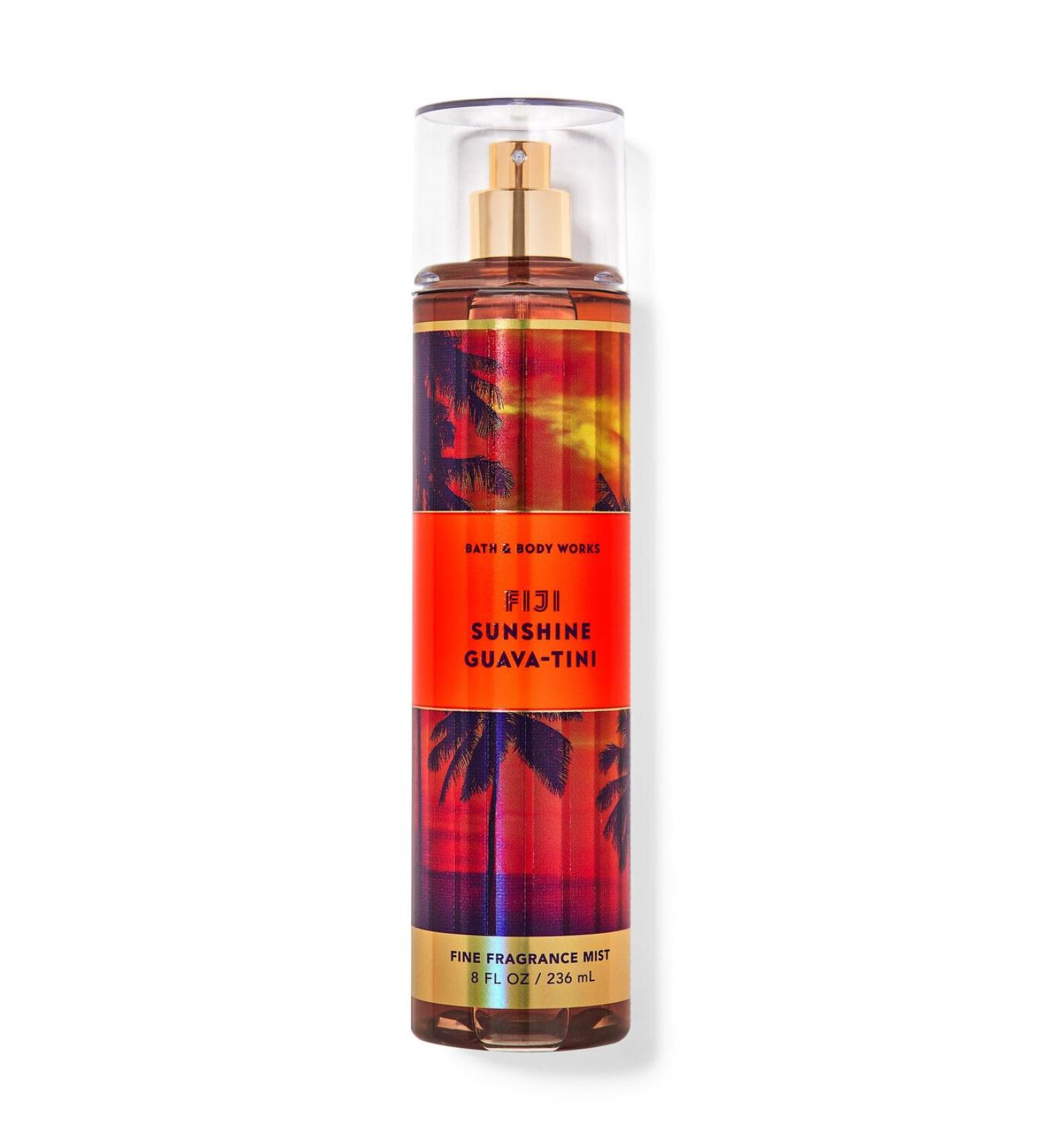 Bath and Body Fiji Sunshine Guava Tini Fine Fragrance Mist | 8 fl oz Fiji Sunshine Guava-Tini