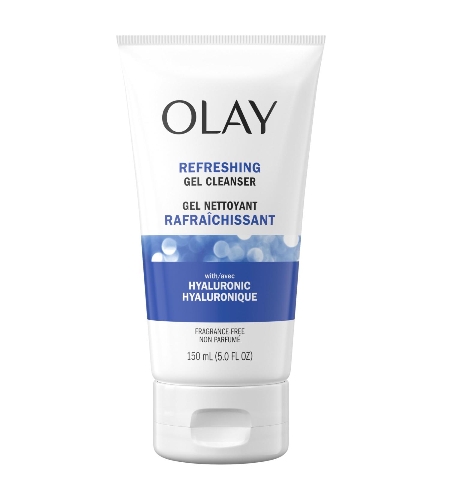 Olay Regenerist Hyaluronic + Peptide 24 Face Wash, Fragrance-Free, 5.0 o - Buy Online on GoSupps.com