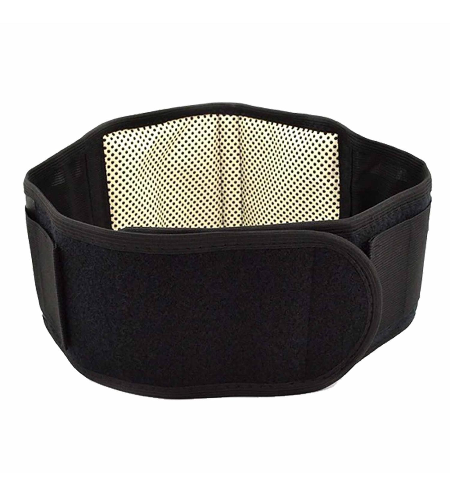 Buy Lumbar Vertebral Magnetic Self-Heating Back Belt - Turmalin Waist Support for Men & Women | International Shipping Available - Buy Online on GoSupps.com