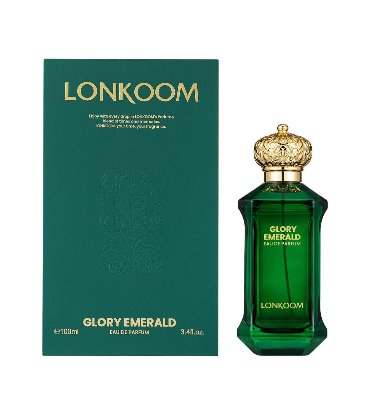 GLORY Emerald/Purple and Black Eau de Parfum 100ml Fresh Notes Long-lasting Fragrance for Men and Women (Citrus) - Buy Online on GoSupps.com