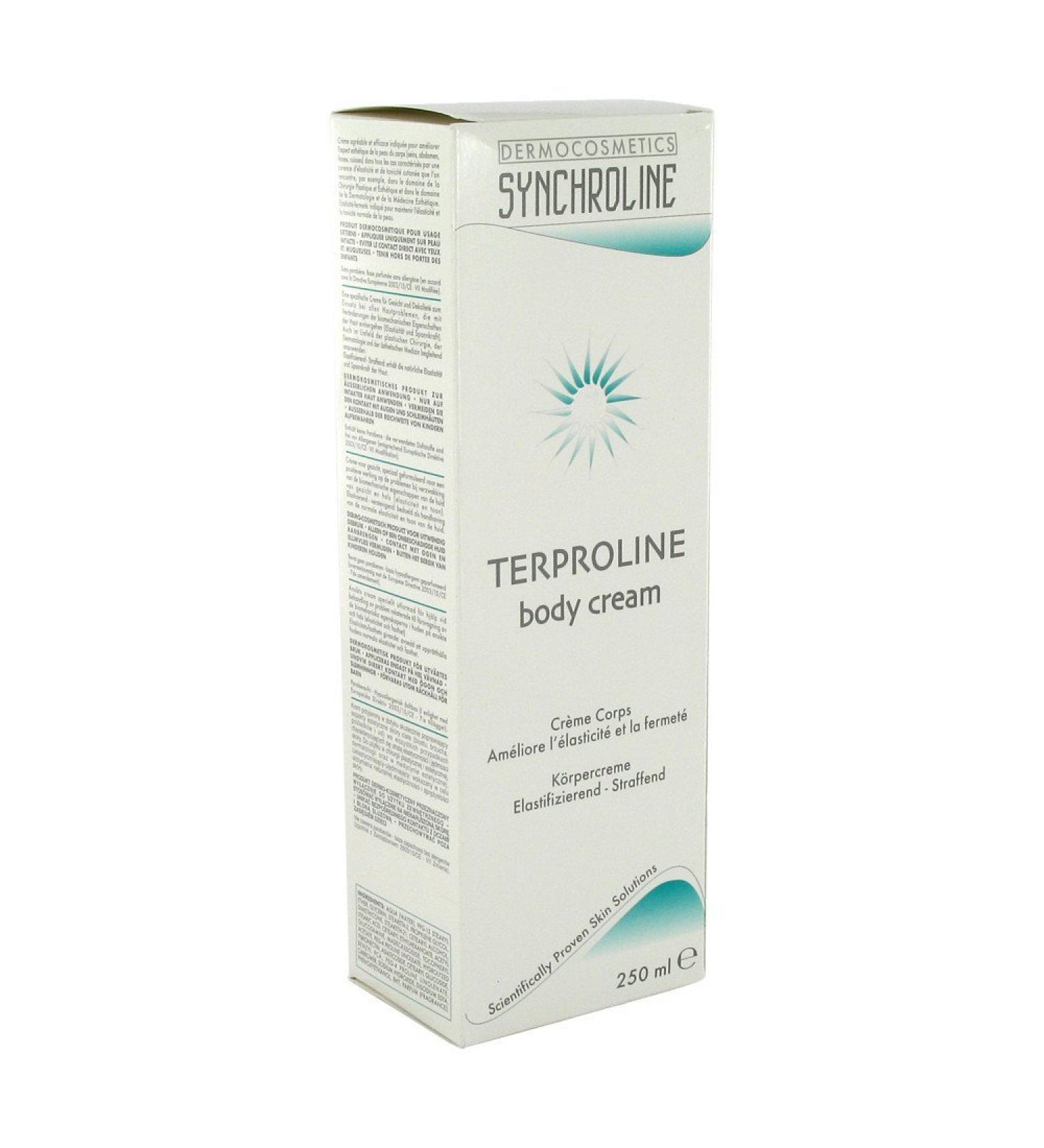 Synchroline Terproline Body 250ml - Hydrating Skin Cream | International Shipping Available - Buy Online on GoSupps.com