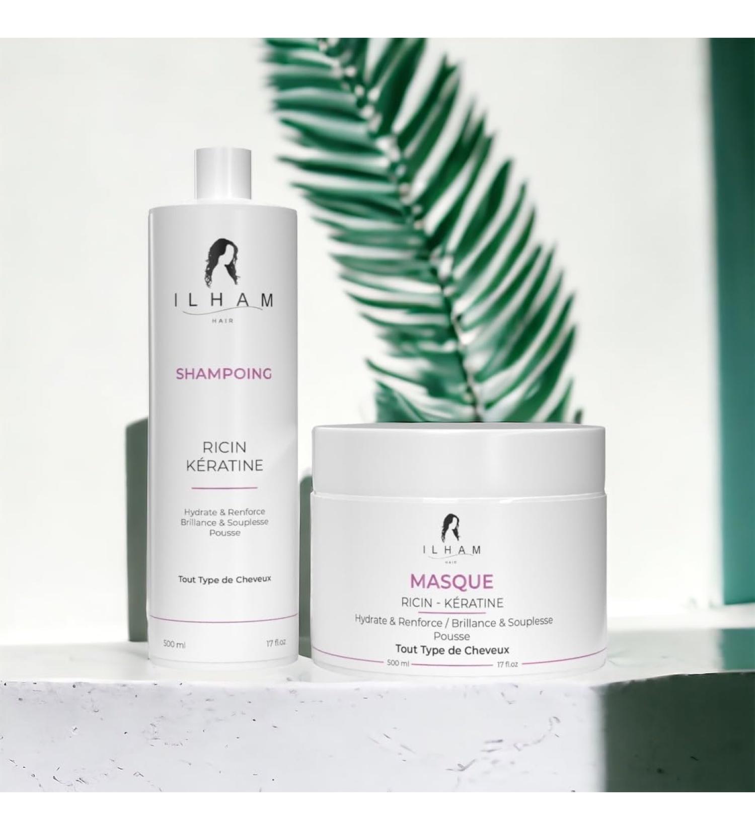  G n rique Sulfate free shampoo & mask with castor oil and keratin. - Buy Online on GoSupps.com