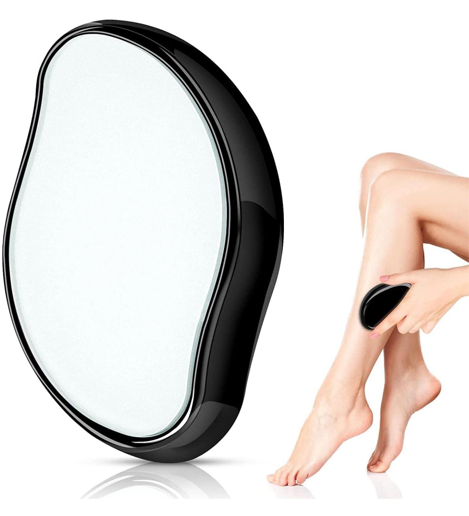 Crystal Hair Eraser for Women and Men - Painless Exfoliating Magic Hair Removal Tool (Black) - Buy Online on GoSupps.com