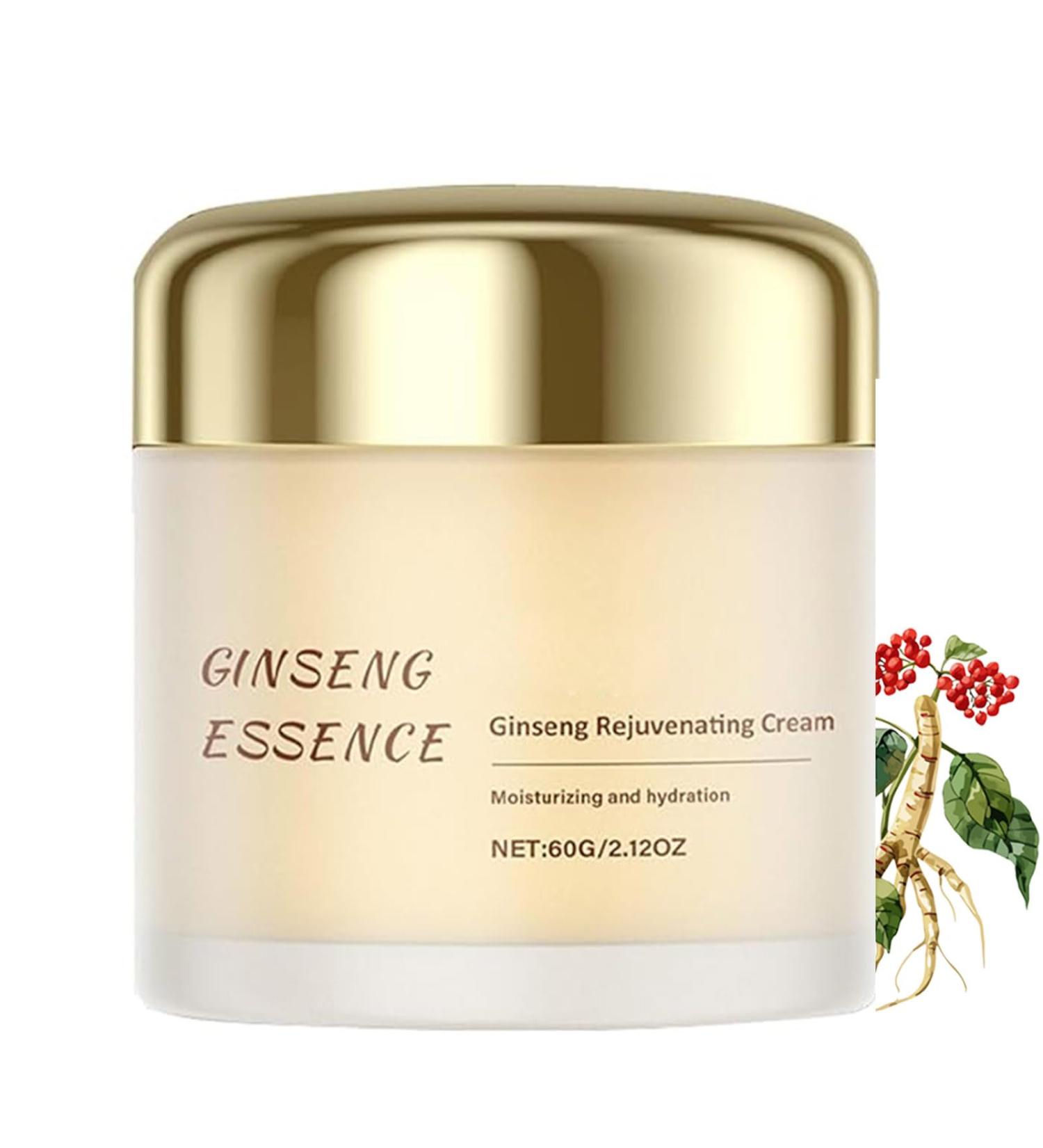 gcdat Ginseng Rejuvenating Cream Concentrated Ginseng Cream With Ginseng Essence & Hyaluronic Acid for Wrinkles & Deep Hydration - 2.12 Oz- Lightweight Daily Face Moisturize Nourish & Smooth - Buy Online on GoSupps.com