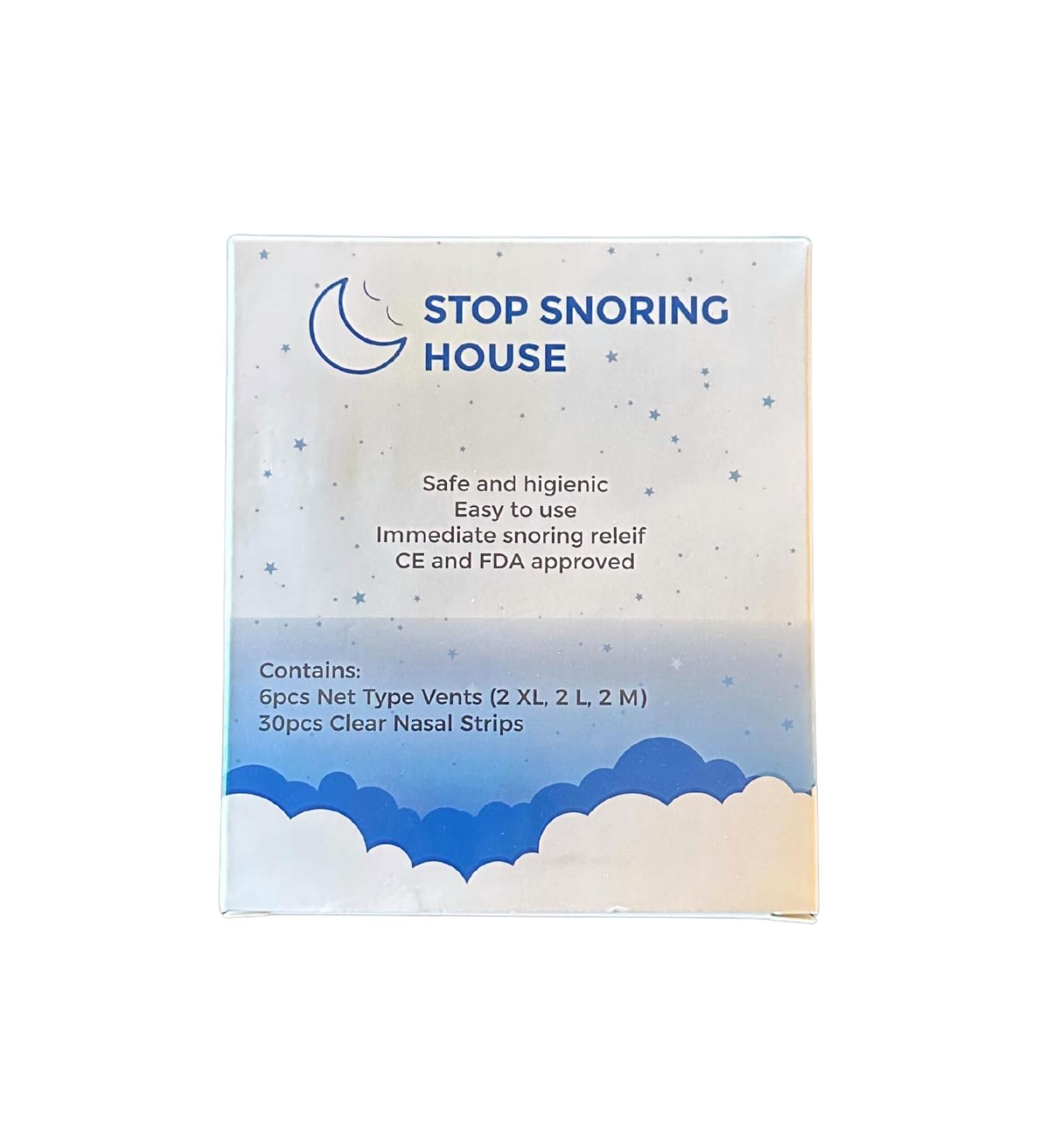 Silicone Nose Vents & Clear Nasal Strips Kit - Stop Snoring Comfortably for Men & Women | International Shipping - Buy Online on GoSupps.com