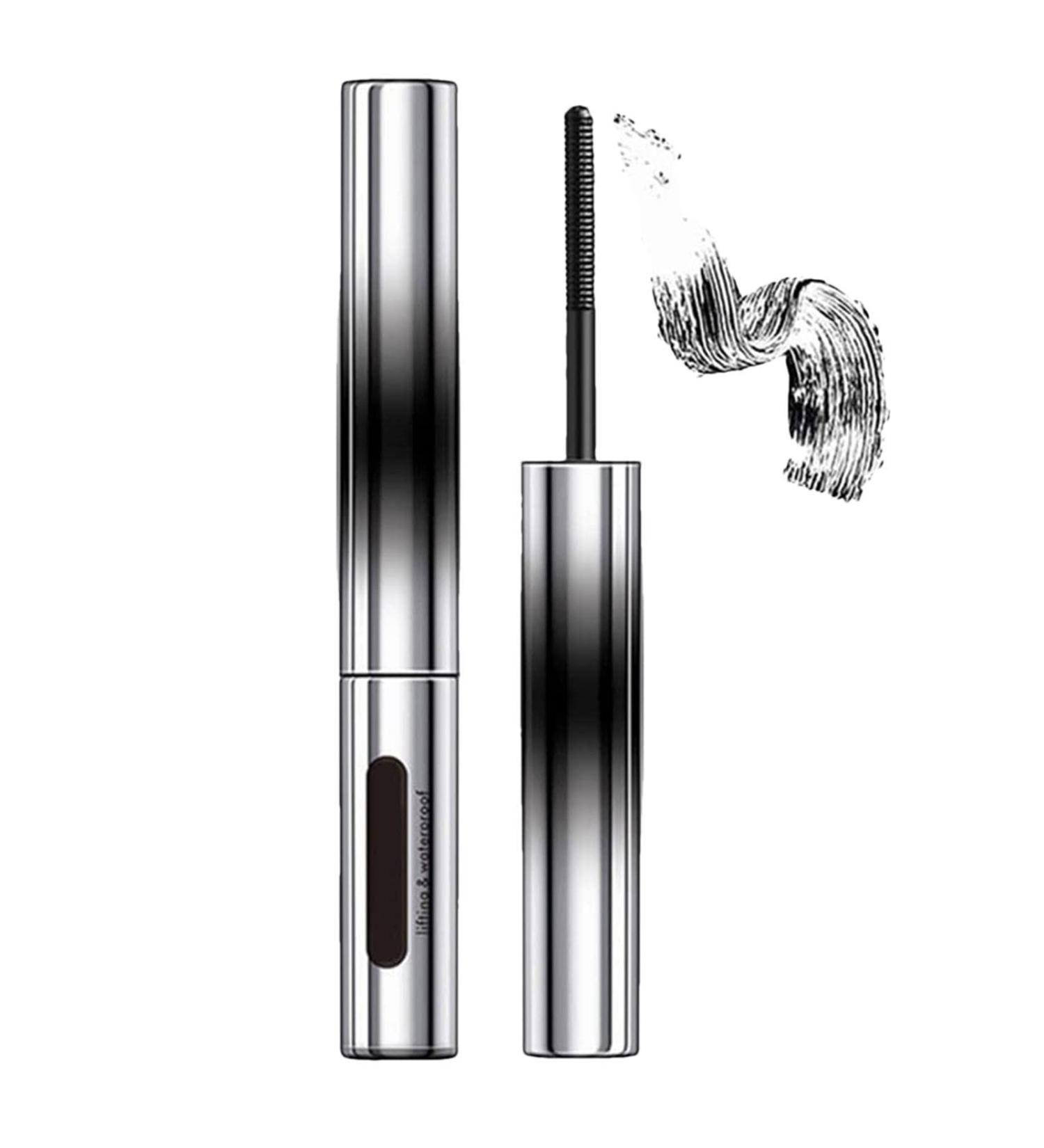  LINGJIONG metal curling waterproof mascara long lasting no burrs for summer party dating shopping office and daily life - Buy Online on GoSupps.com